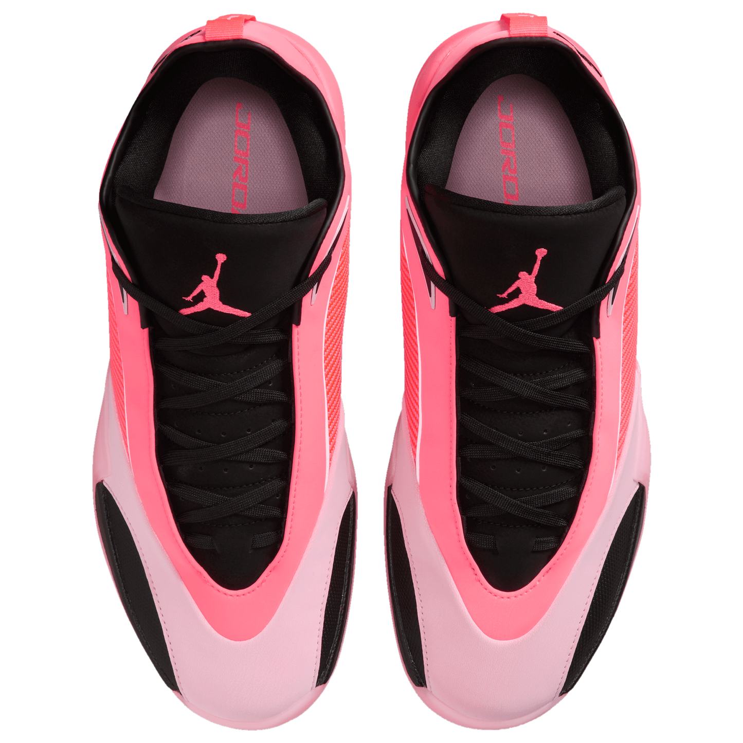 Jordan Triangle - Men's - Black/Hyper Punch/Medium Soft Pink