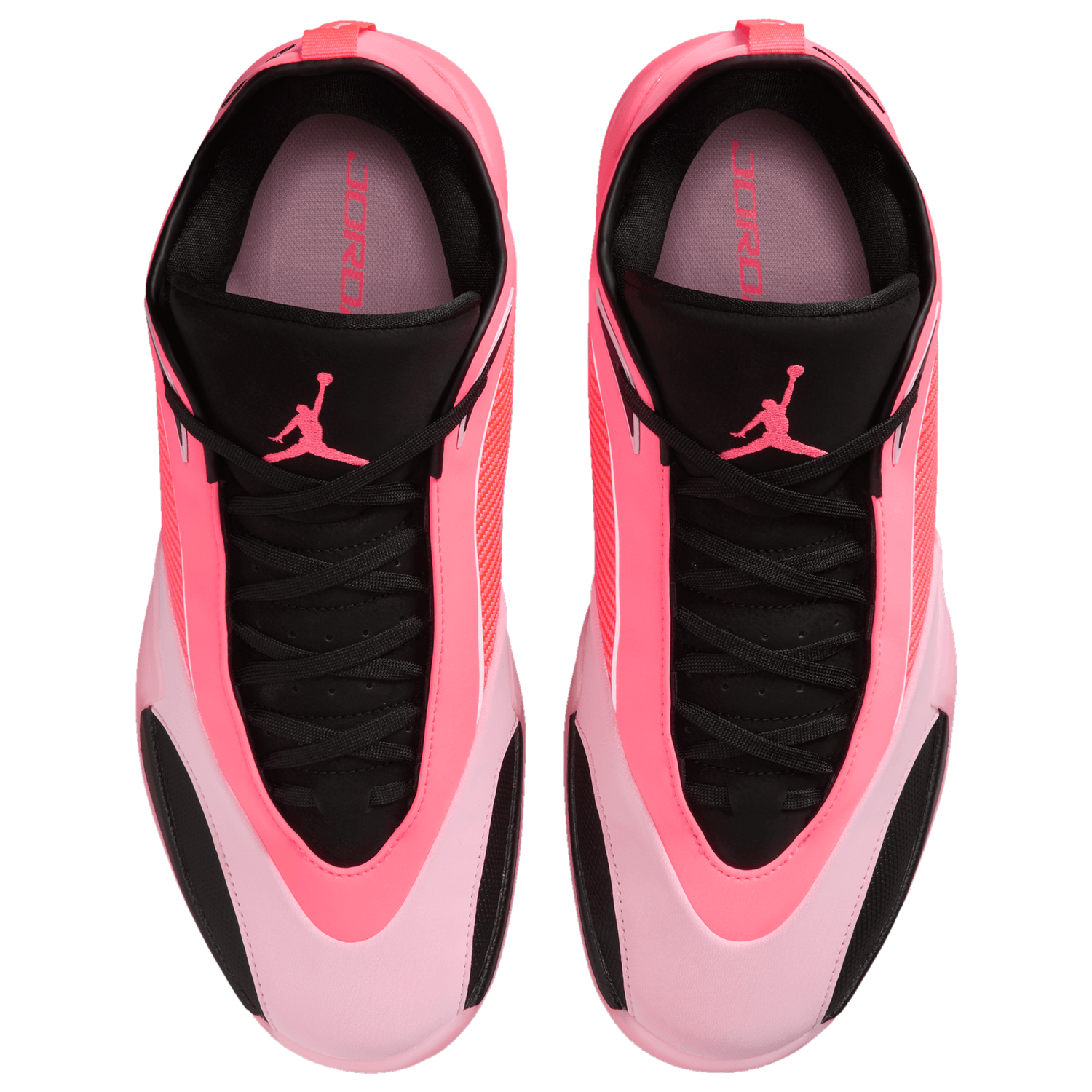 Jordan Triangle - Men's - Black/Hyper Punch/Medium Soft Pink