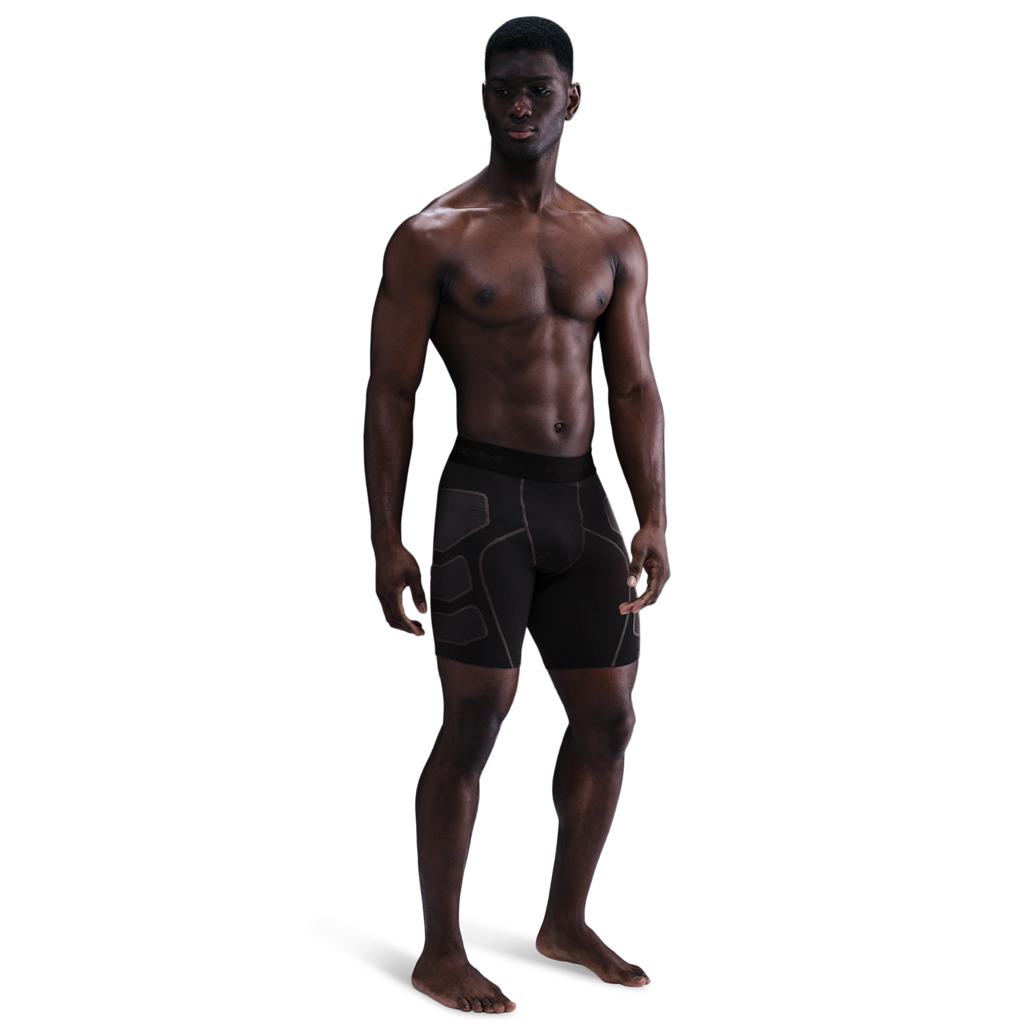 Nike Tech Pro Layer Shorts - Men's - Black/Anthracite/Anthracite