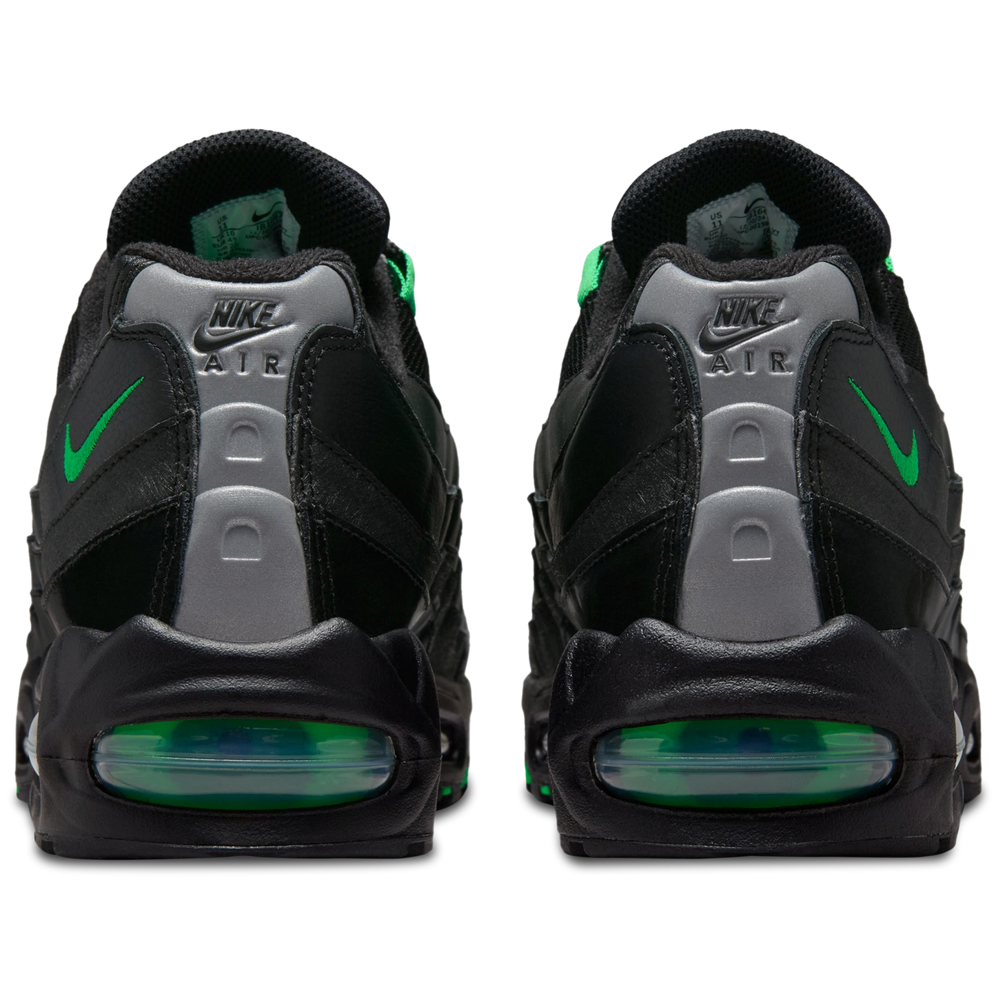 Nike Air Max 95 OG - Men's - Black/Green Shock