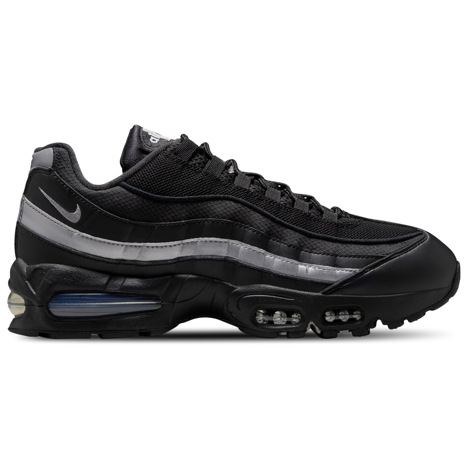 Nike Air Max 95 OG - Men's - Black/Metallic Silver/Black