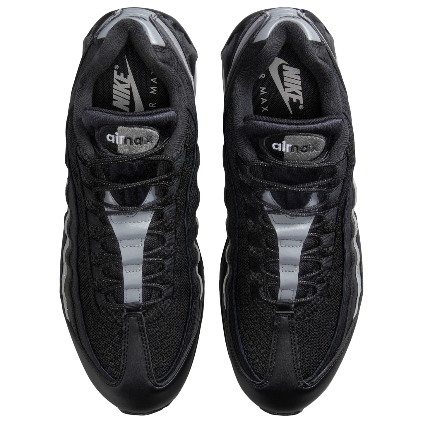 Nike Air Max 95 OG - Men's - Black/Metallic Silver/Black
