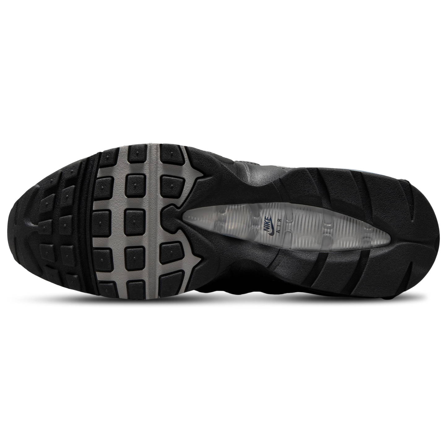 Nike Air Max 95 OG - Men's - Black/Metallic Silver/Black