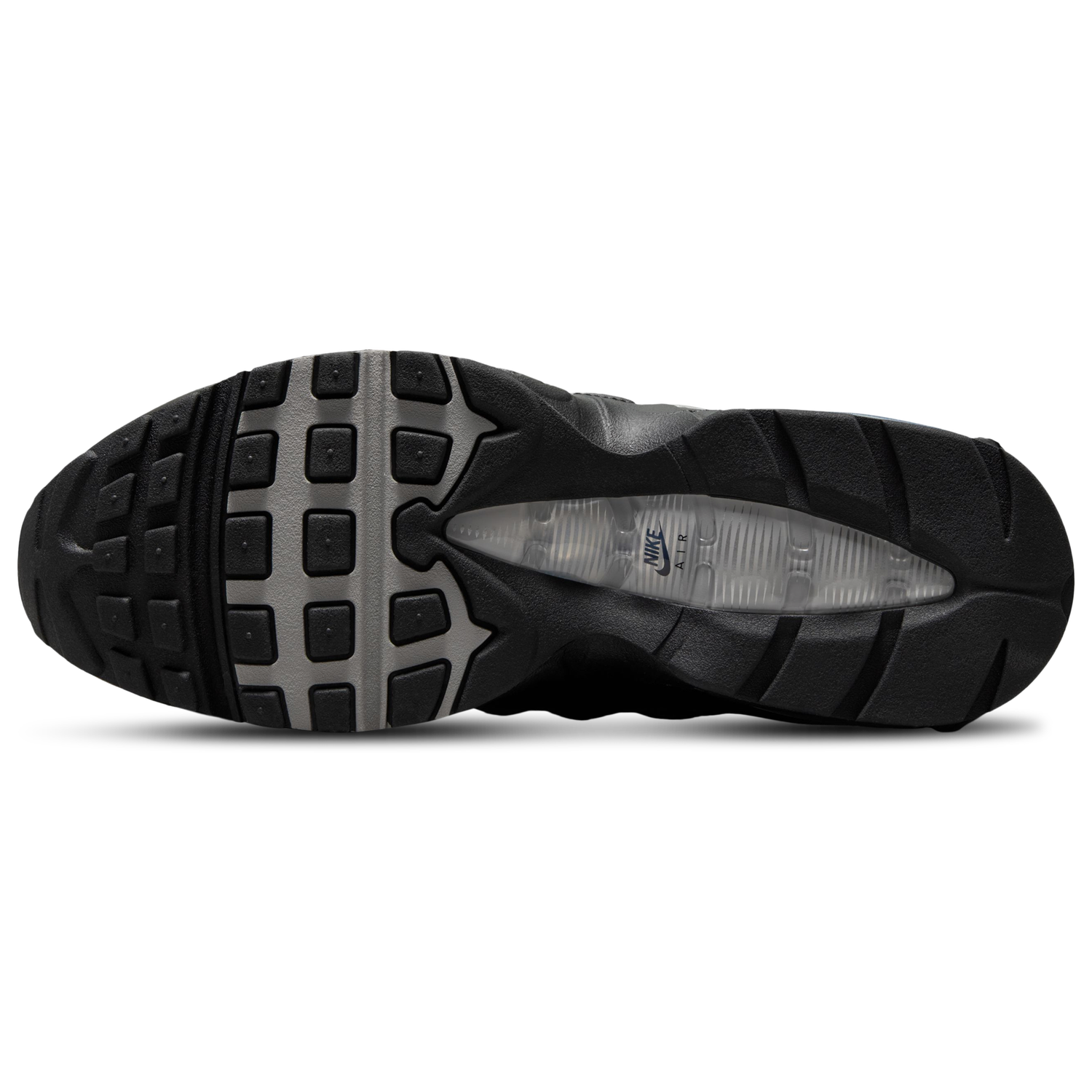 Nike Air Max 95 OG - Men's - Black/Metallic Silver/Black