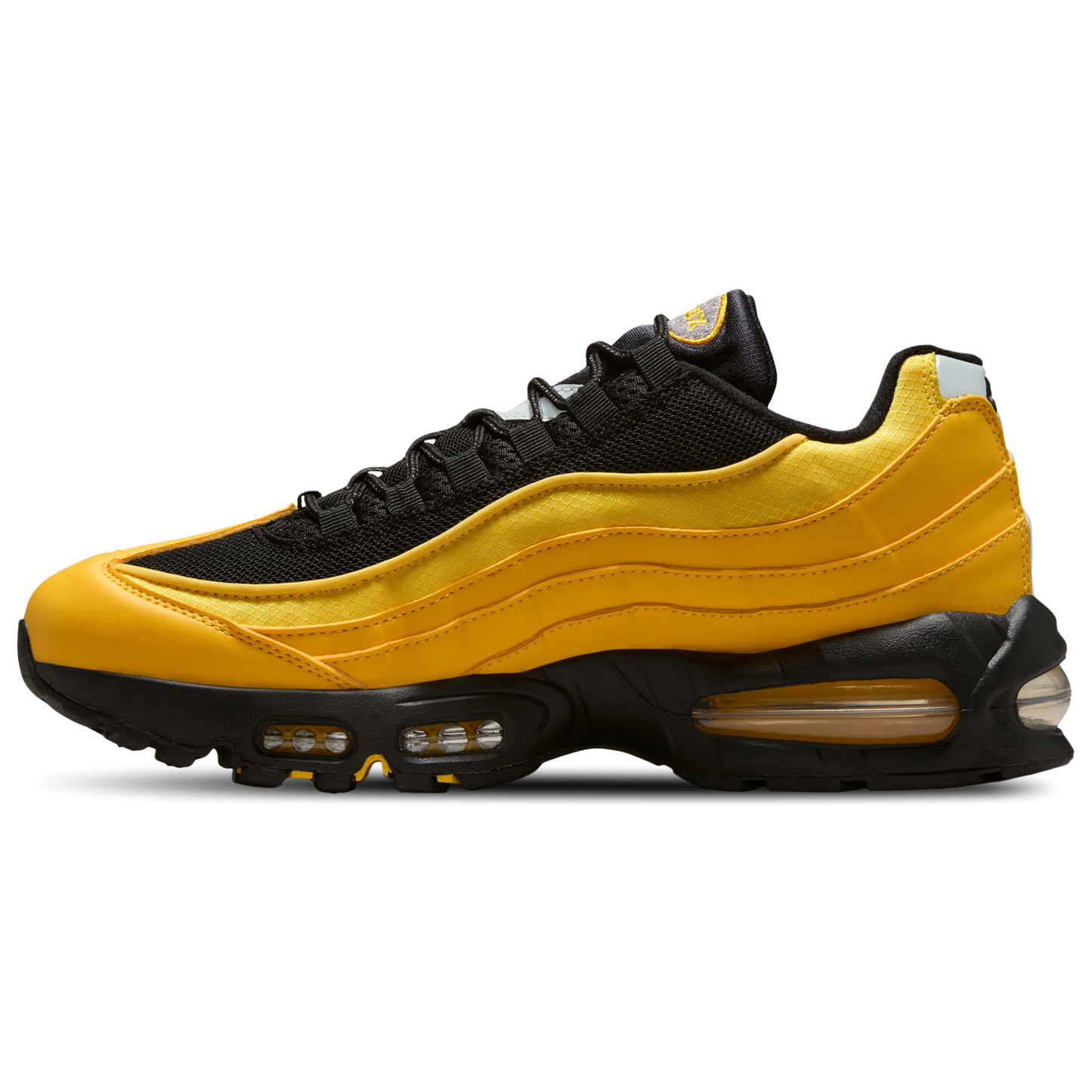 Nike Air Max 95 OG - Men's - Yellow/Black/Silver