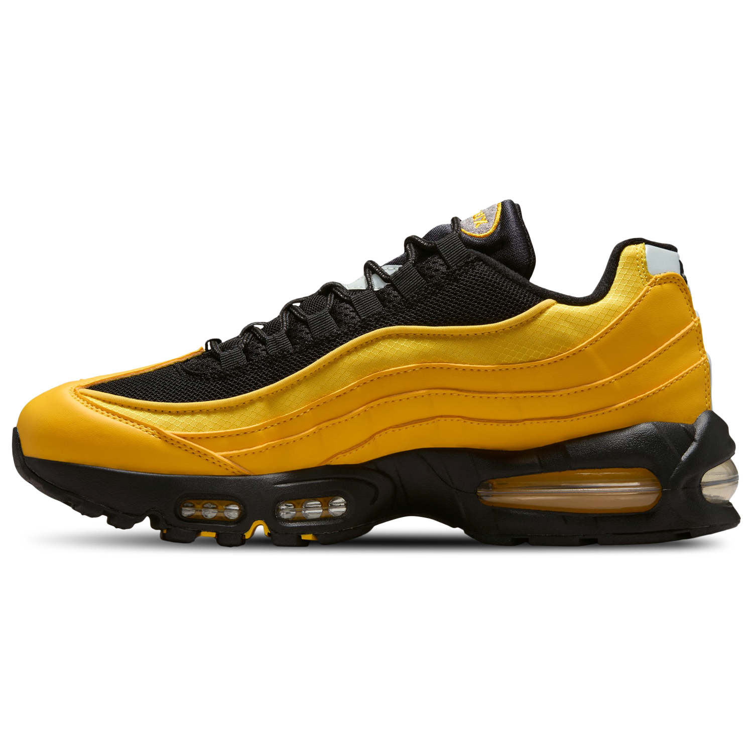 Nike Air Max 95 OG - Men's - Yellow/Black/Silver