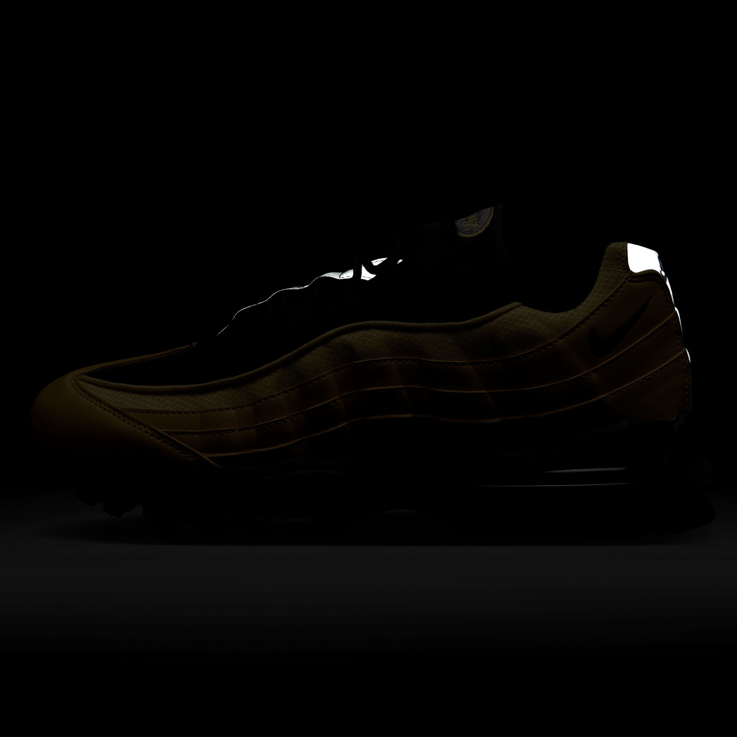 Nike Air Max 95 OG - Men's - Yellow/Black/Silver