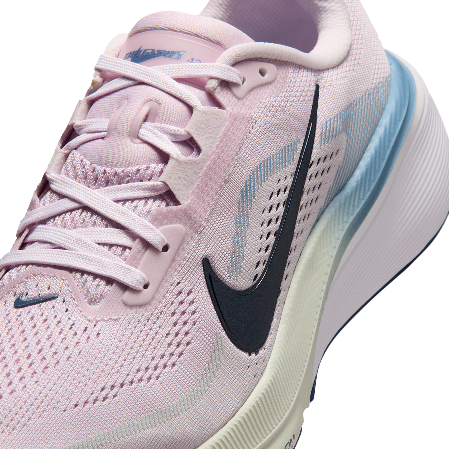 Nike Air Zoom Pegasus 42 - Women's - Bleached Lilac/Blue Void/Work Blue