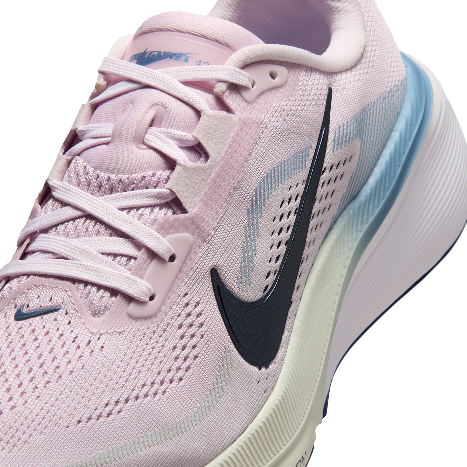 Nike Air Zoom Pegasus 42 - Women's - Bleached Lilac/Blue Void/Work Blue