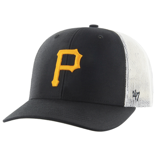 47 Brand Pirates Trucker Cap - Men's - Black/Black
