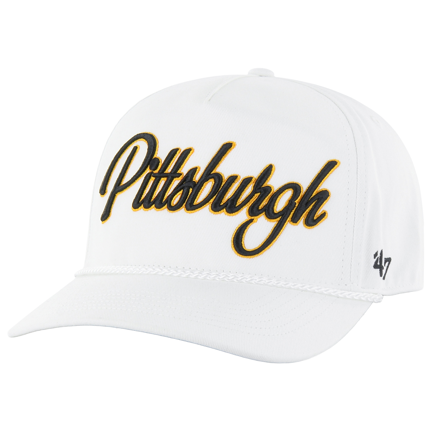 47 Brand Pirates Overhand Hitch Cap - Men's - White/White