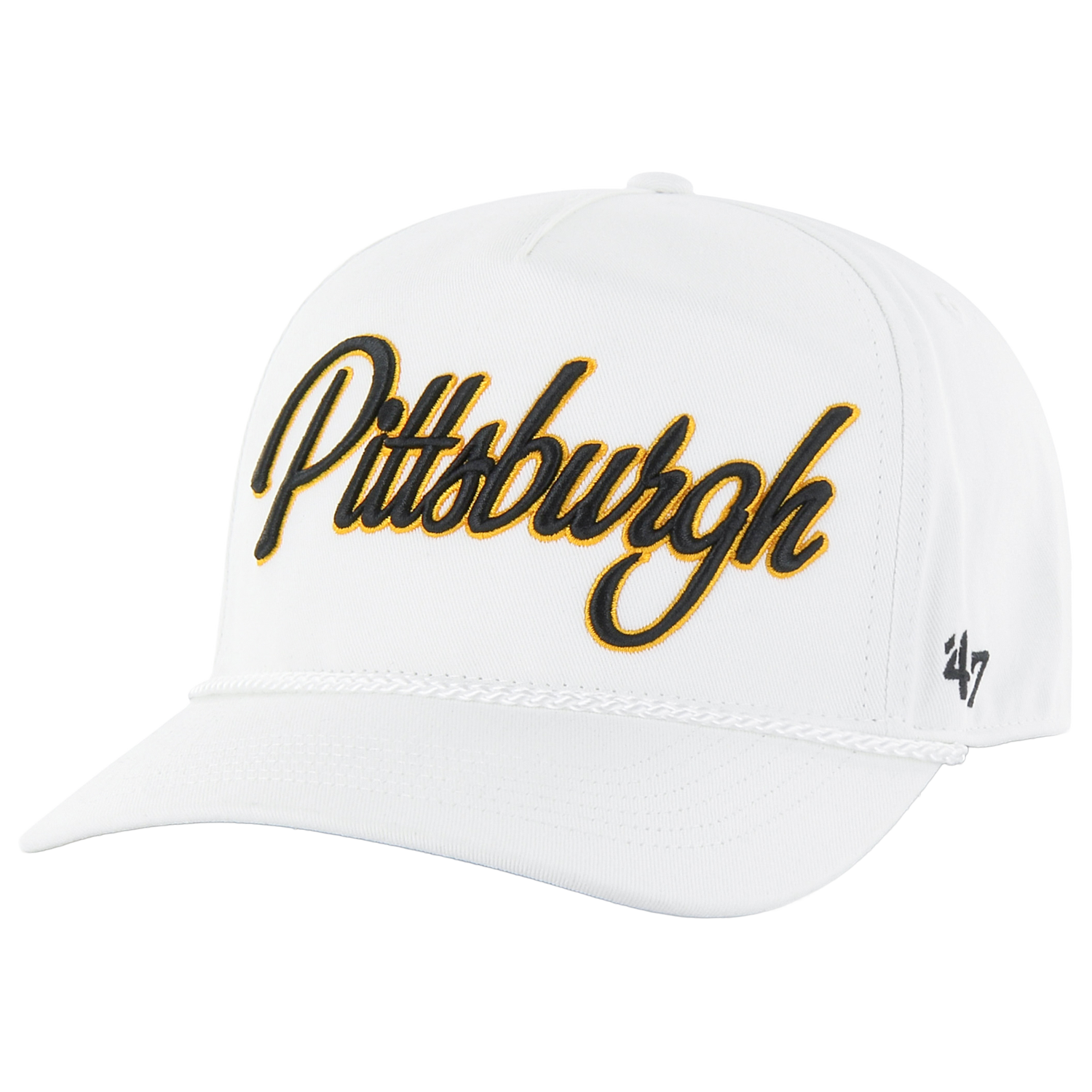 47 Brand Pirates Overhand Hitch Cap - Men's - White/White
