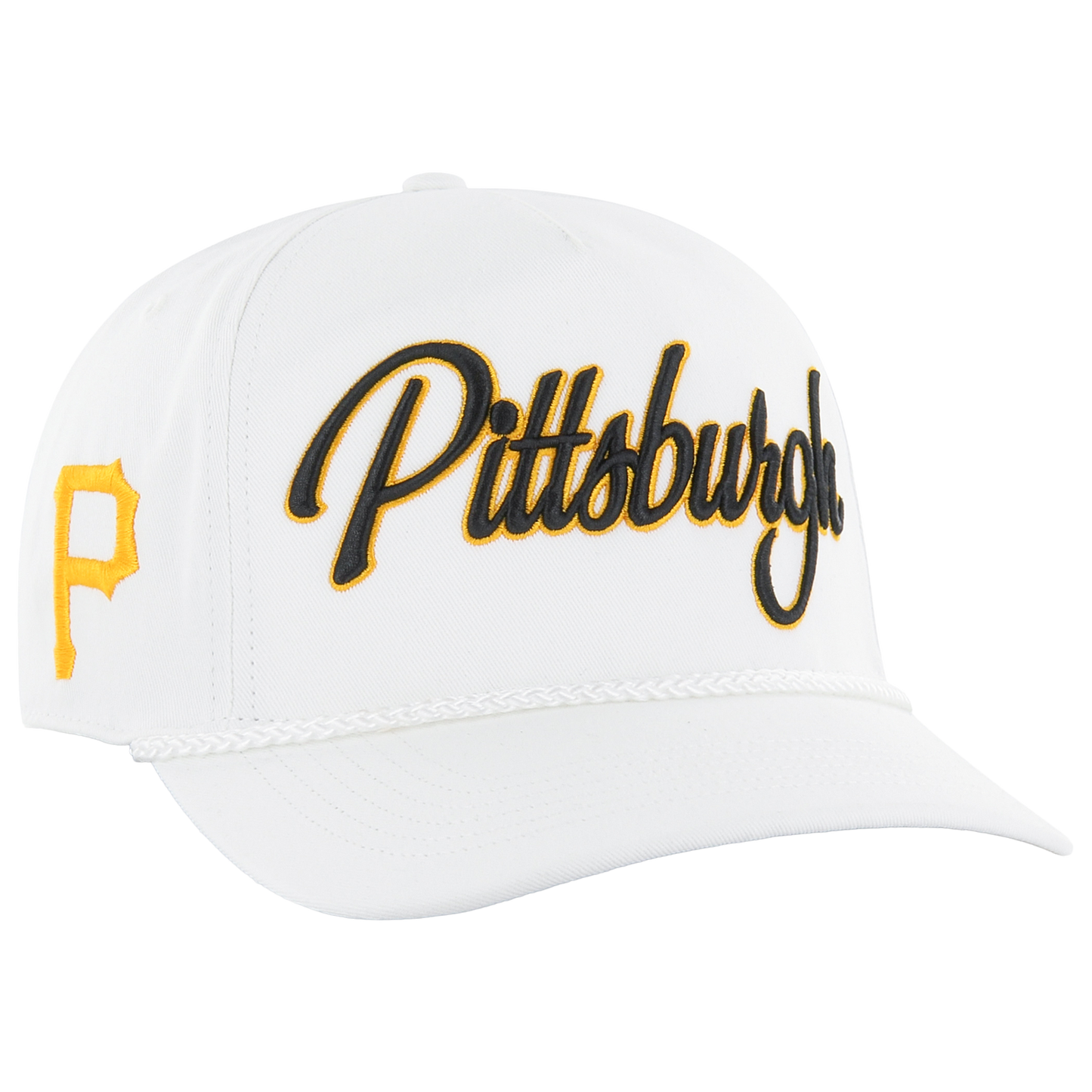 47 Brand Pirates Overhand Hitch Cap - Men's - White/White