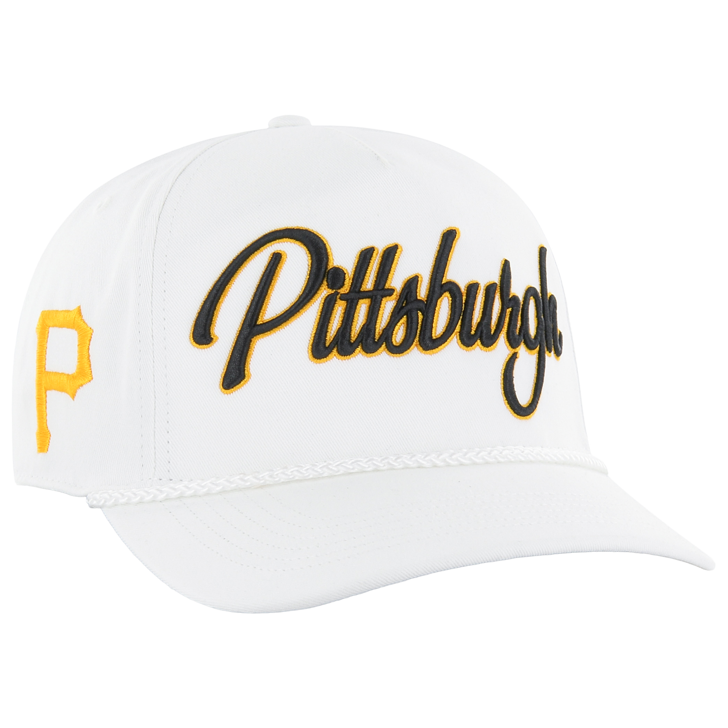 47 Brand Pirates Overhand Hitch Cap - Men's - White/White