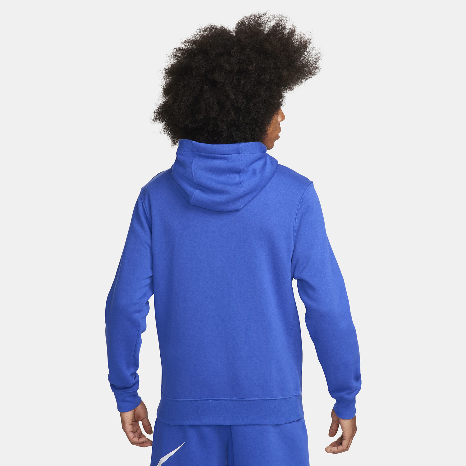 Nike Club Full-Zip Hoodie - Men's - Game Royal/Game Royal/White