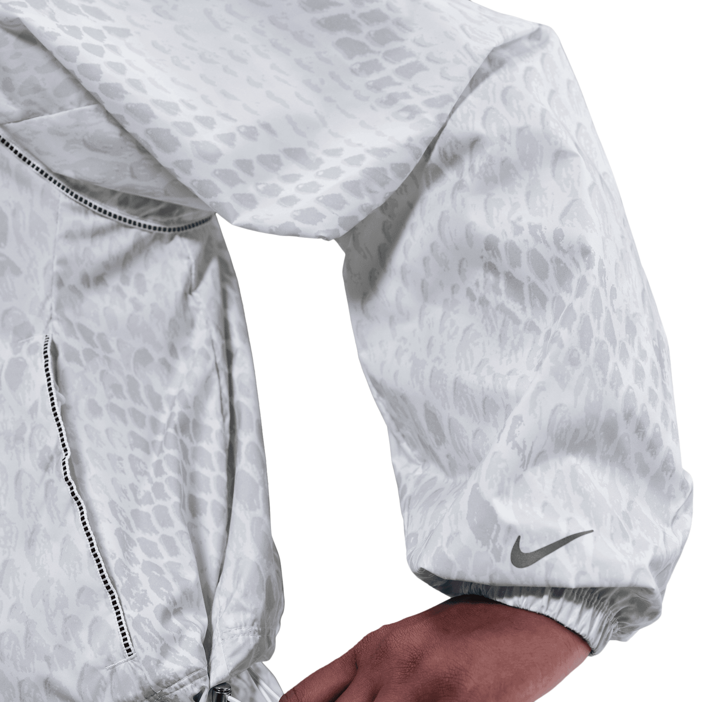 Nike Kobe Light Weight Woven Jacket - Women's - Reflective Silver/White