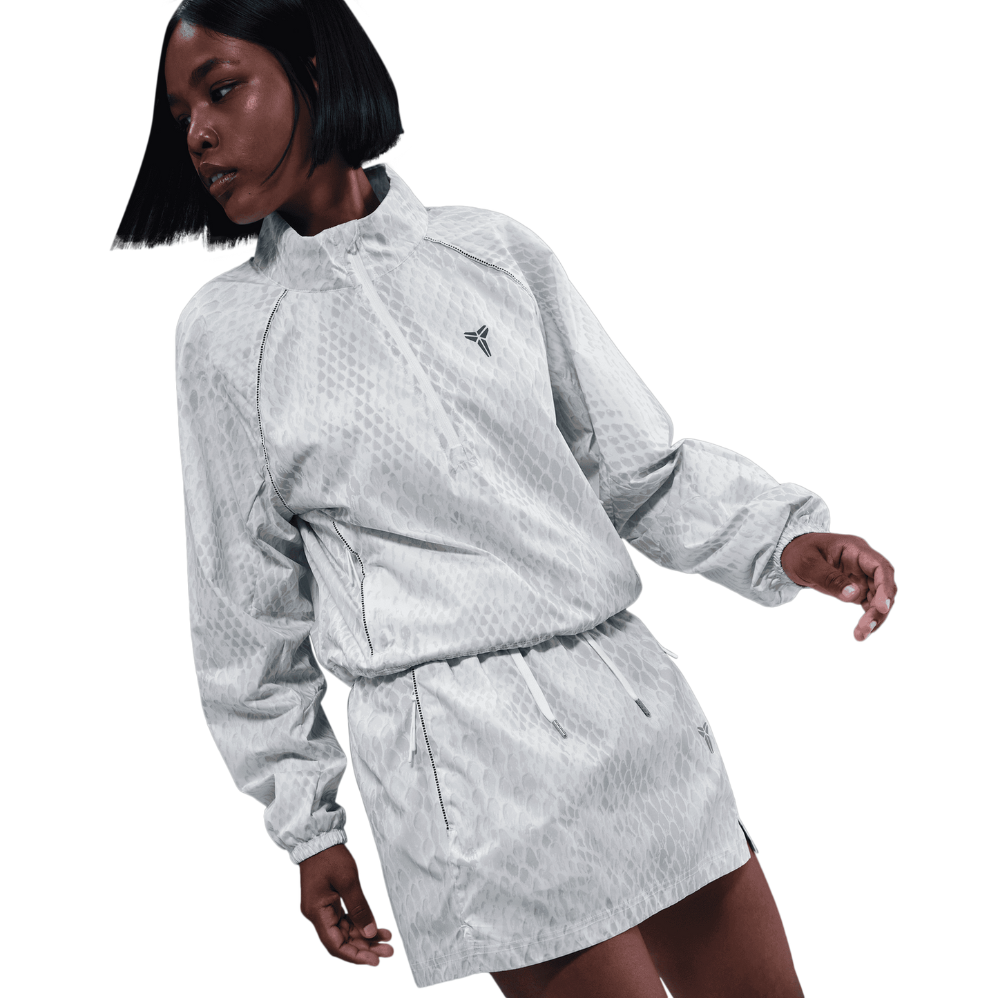 Nike Kobe Light Weight Woven Jacket - Women's - Reflective Silver/White