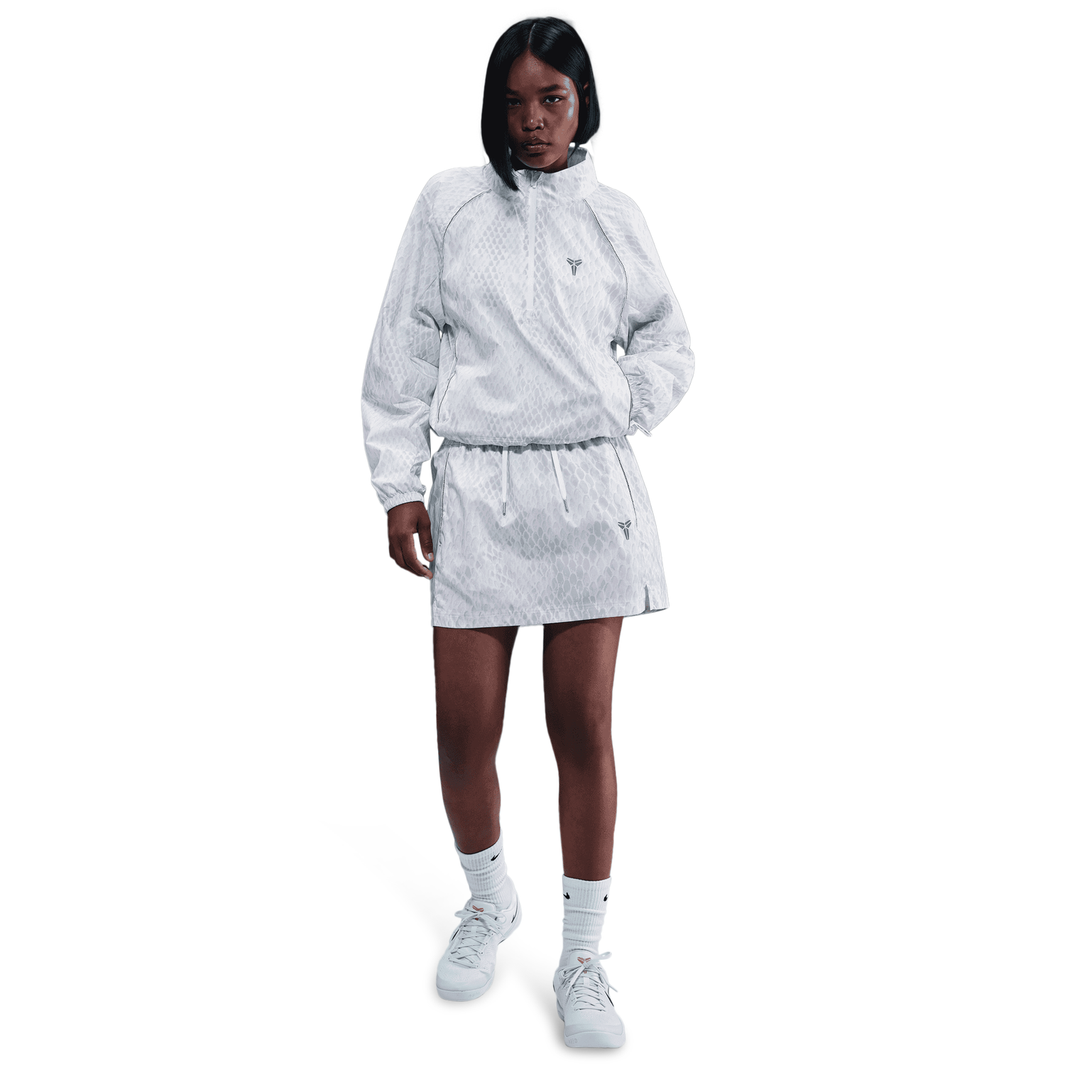 Nike Kobe Light Weight Woven Jacket - Women's - Reflective Silver/White