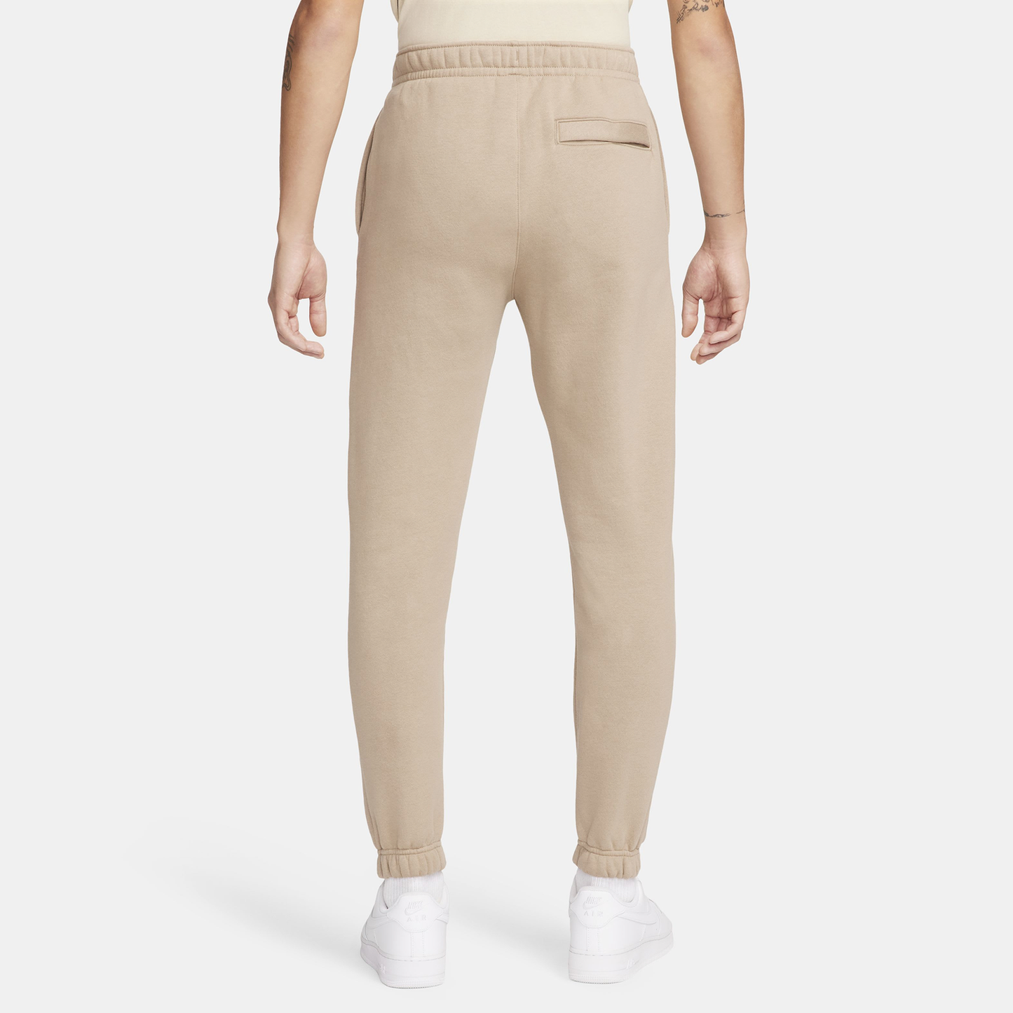 Nike Club Cuffed Pants - Men's - Khaki/Khaki/White