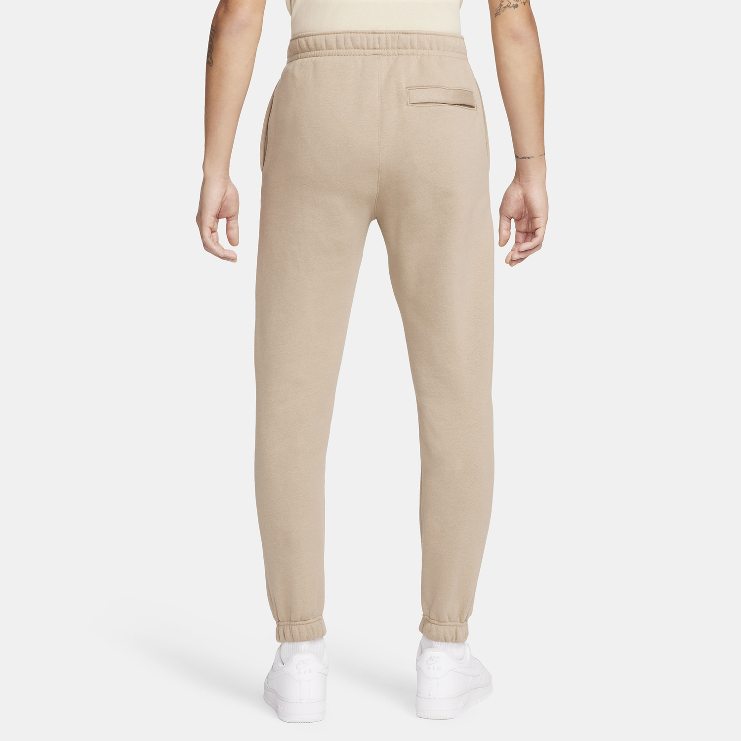 Nike Club Cuffed Pants - Men's - Khaki/Khaki/White