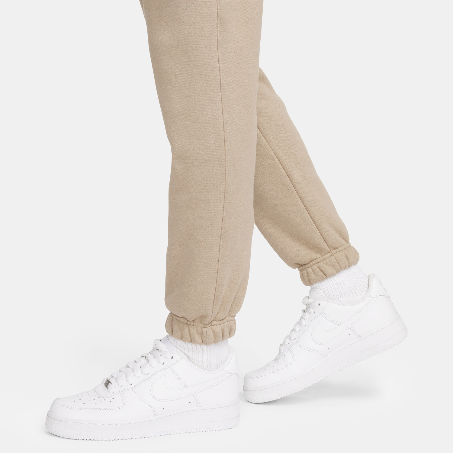Nike Club Cuffed Pants - Men's - Khaki/Khaki/White