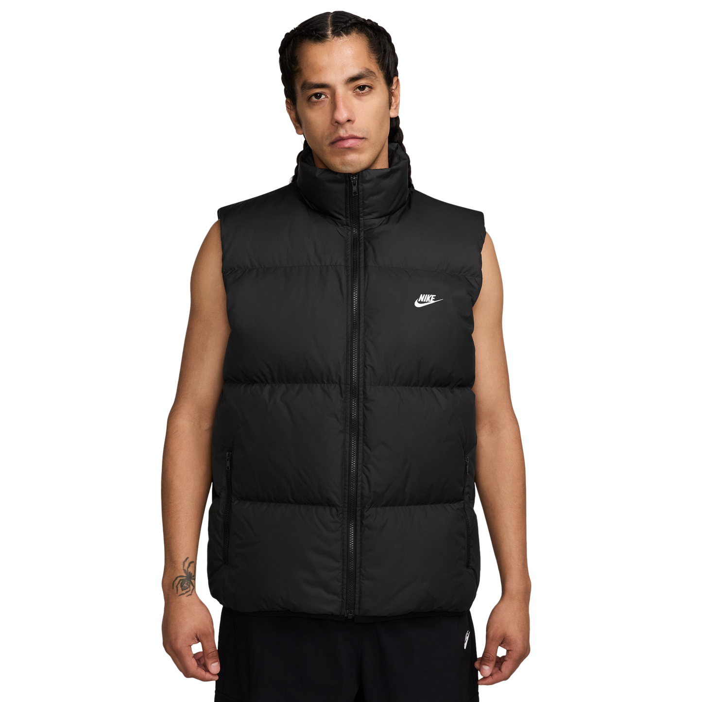 Nike Club Puffer Vest 550 - Men's - Black/Black