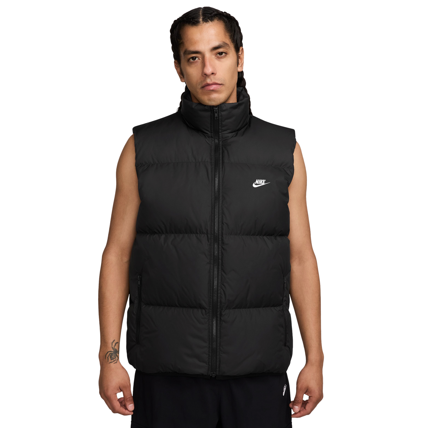 Nike Club Puffer Vest 550 - Men's - Black/Black