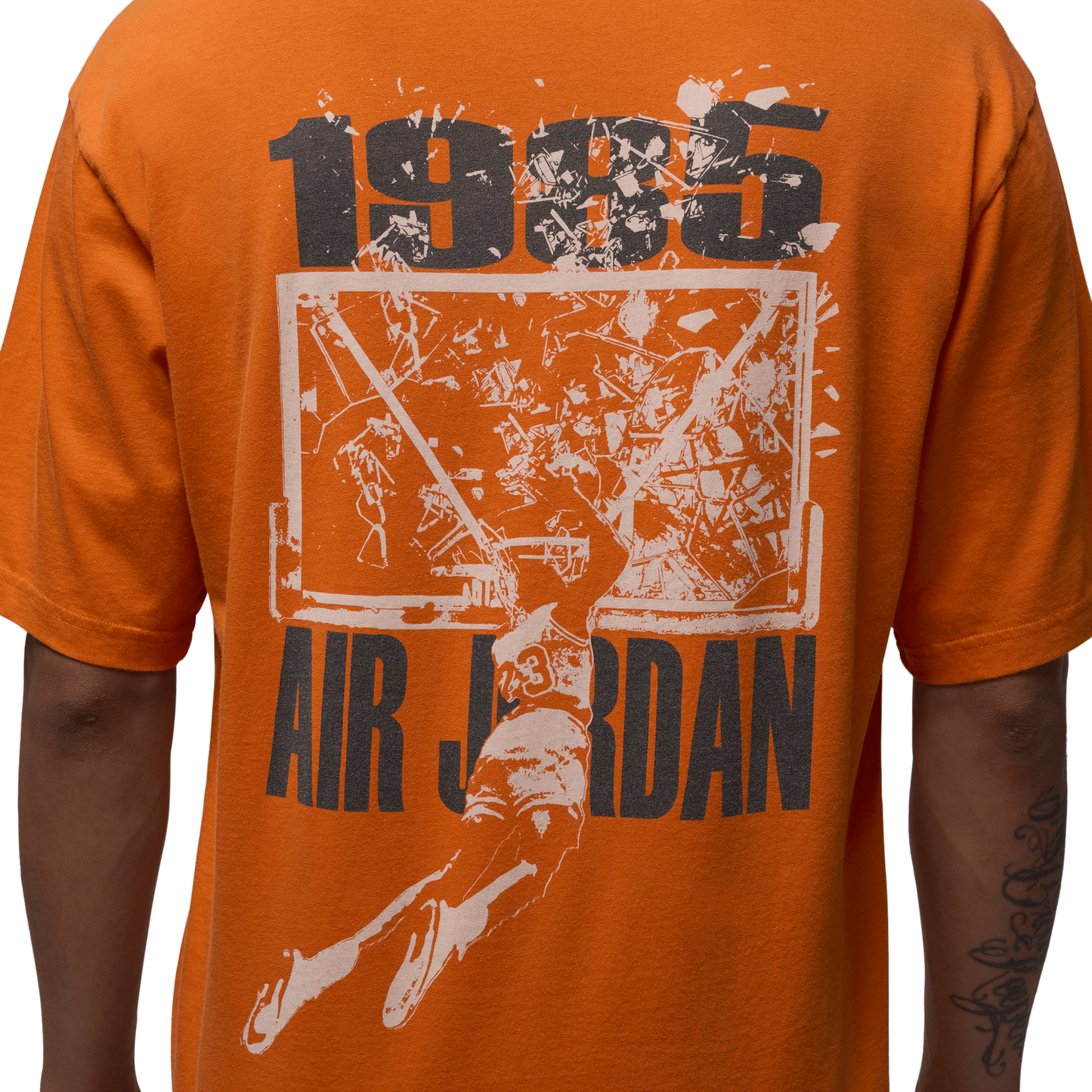Jordan Brooklyn SBB Oversize GFX Short Sleeve Crew - Men's - Starfish/Sail