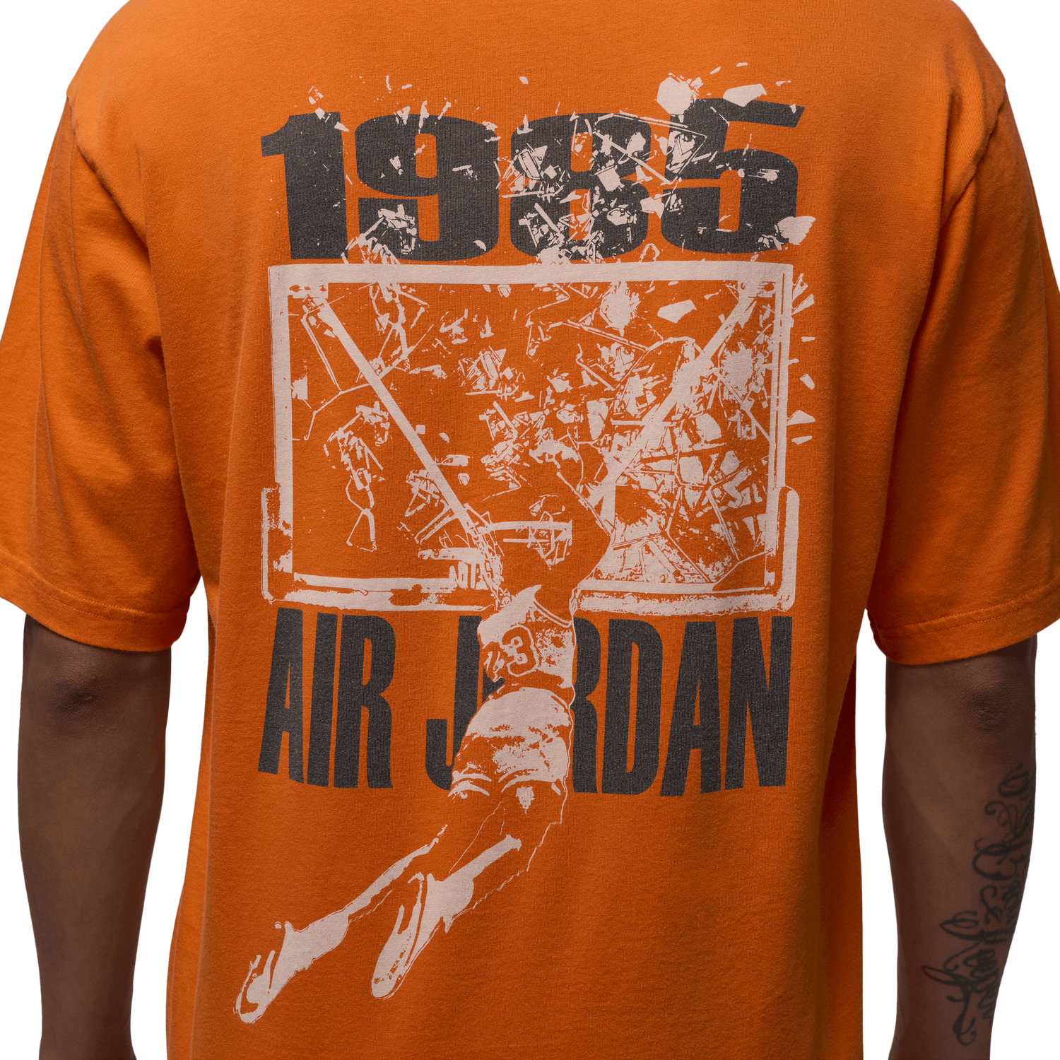 Jordan Brooklyn SBB Oversize GFX Short Sleeve Crew - Men's - Starfish/Sail