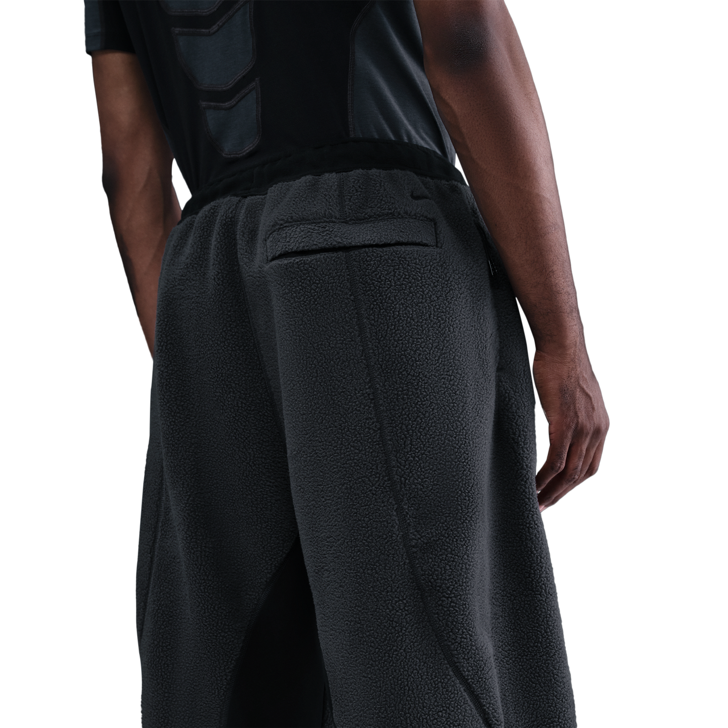 Nike Tech Windwall Open Hem Pants - Men's - Black/Black/Anthracite