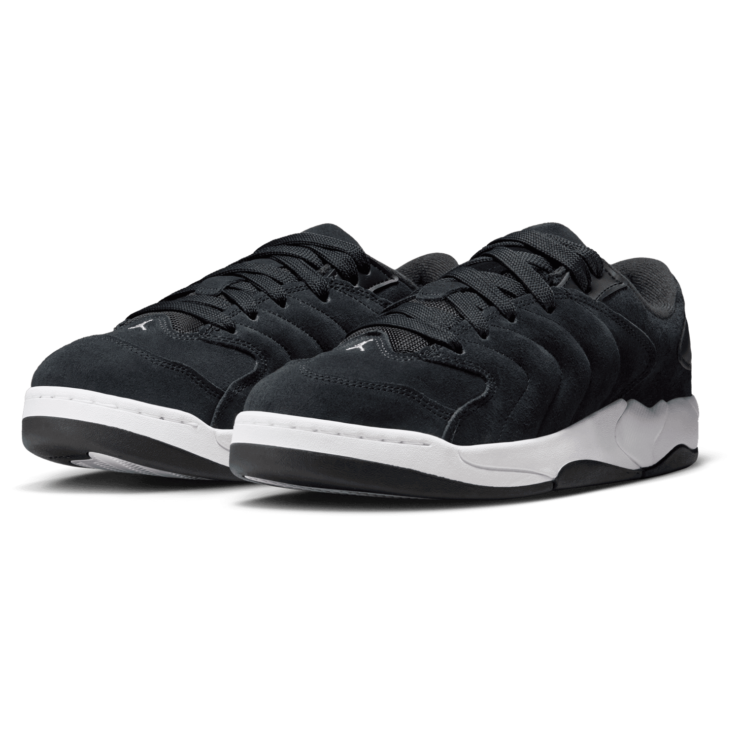 Jordan Session - Men's - Black/White/Smoke Grey