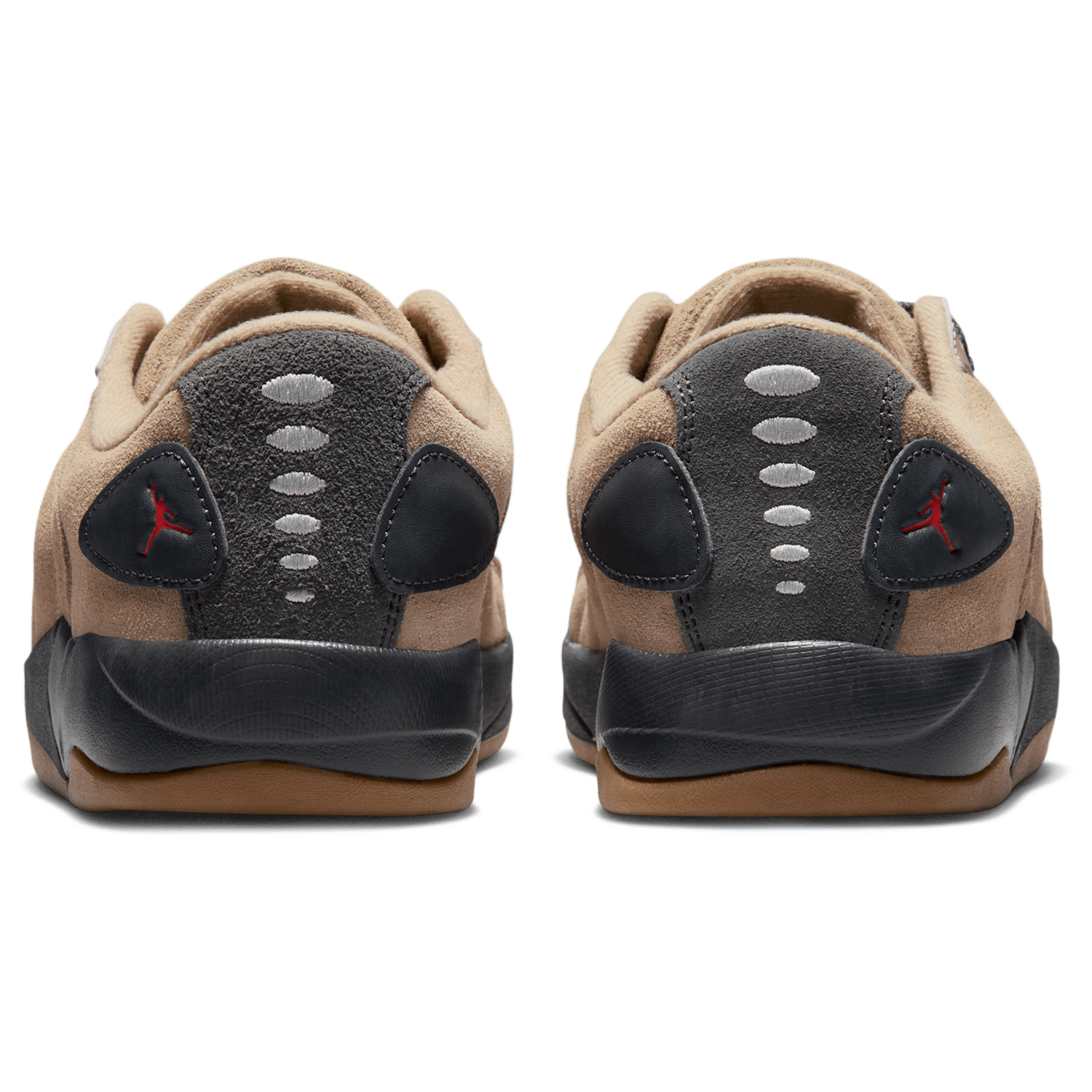 Jordan Session - Men's - Grey/Khaki/Red