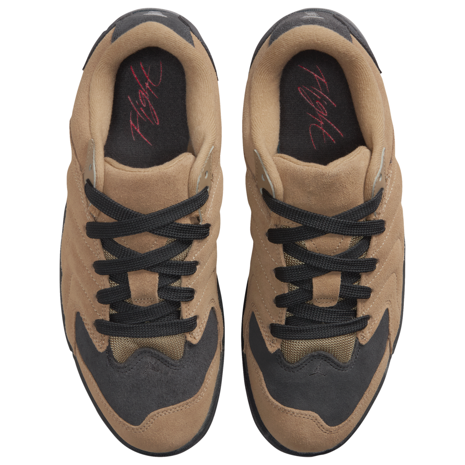 Jordan Session - Men's - Grey/Khaki/Red