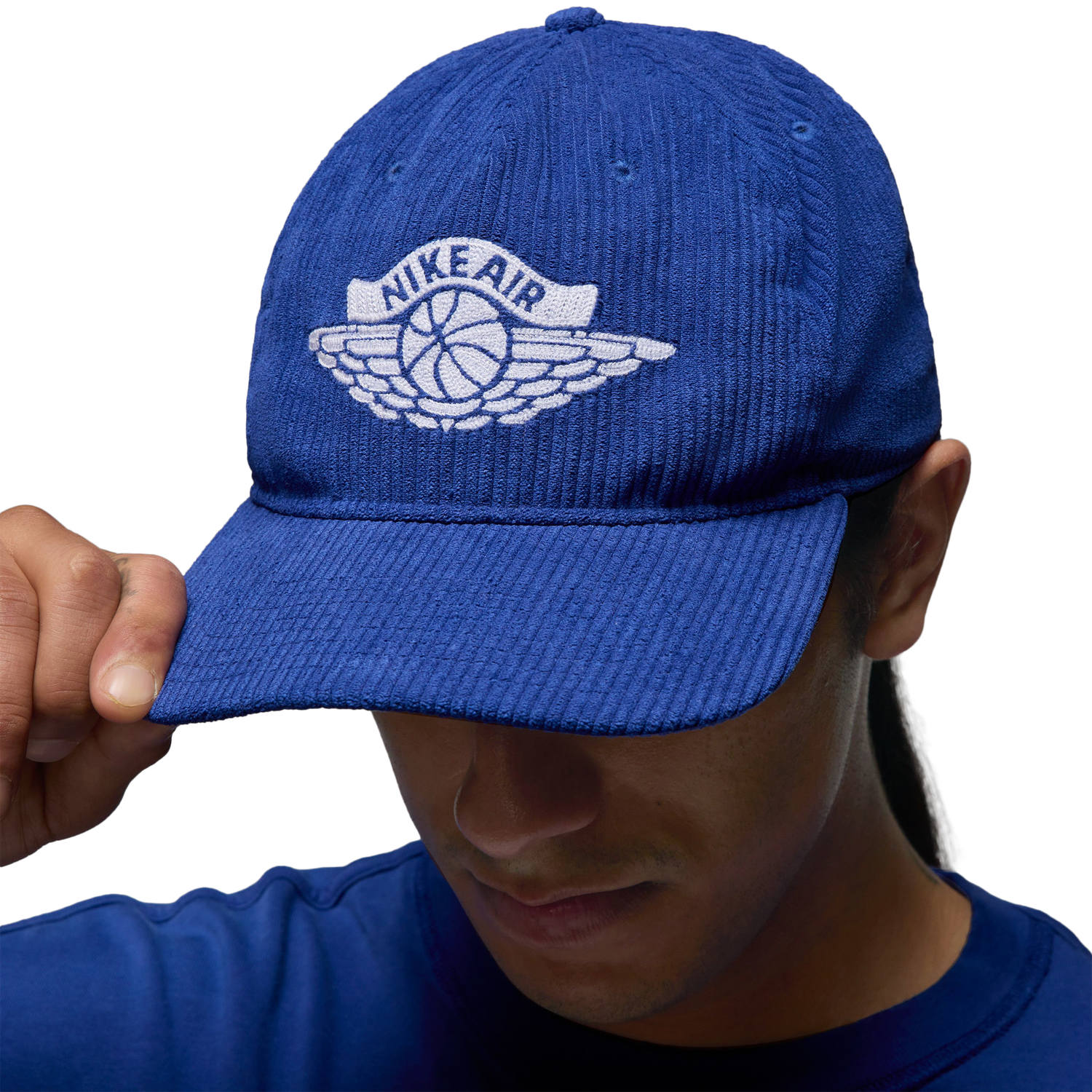 Jordan Pro Cap US - Men's - Deep Royal/White