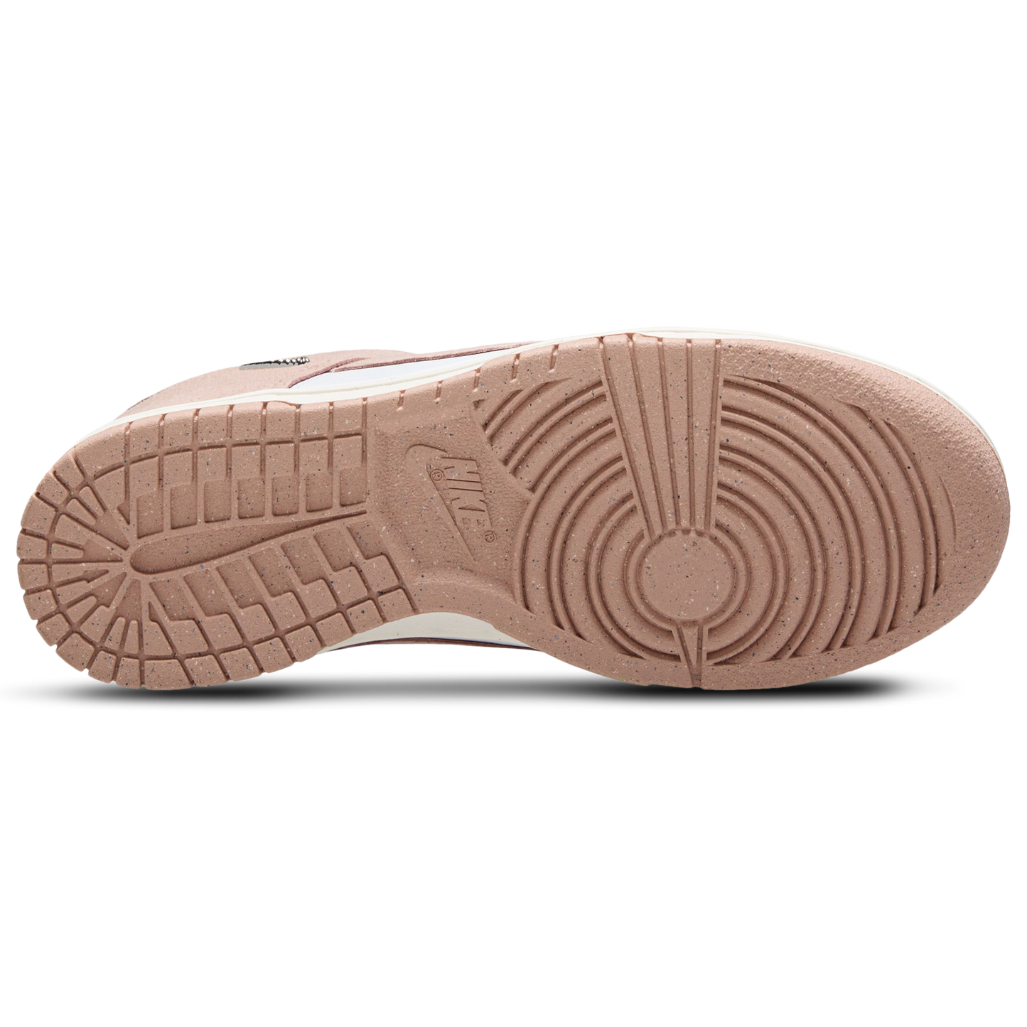 Nike Dunk Low - Women's - Particle Pink/White/Metallic Silver