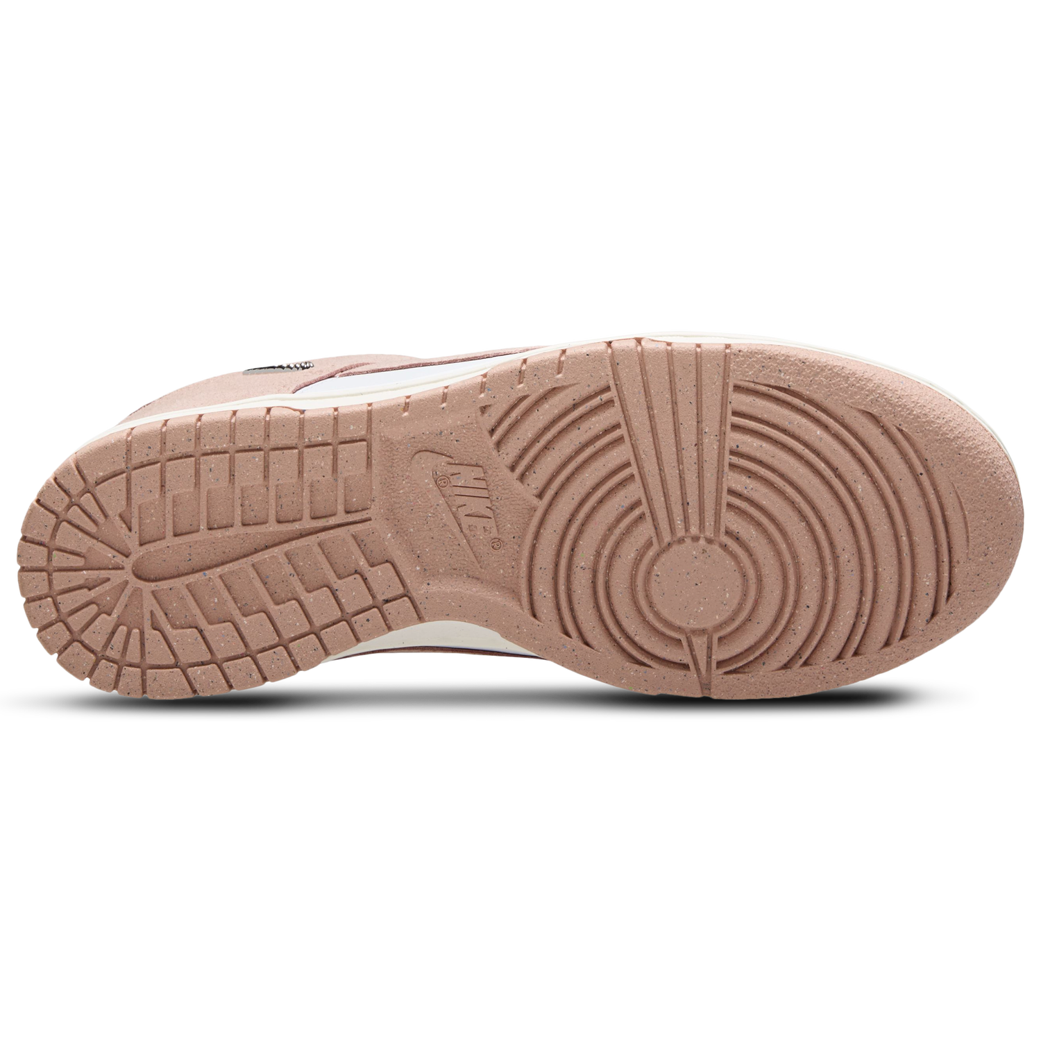 Nike Dunk Low - Women's - Particle Pink/White/Metallic Silver