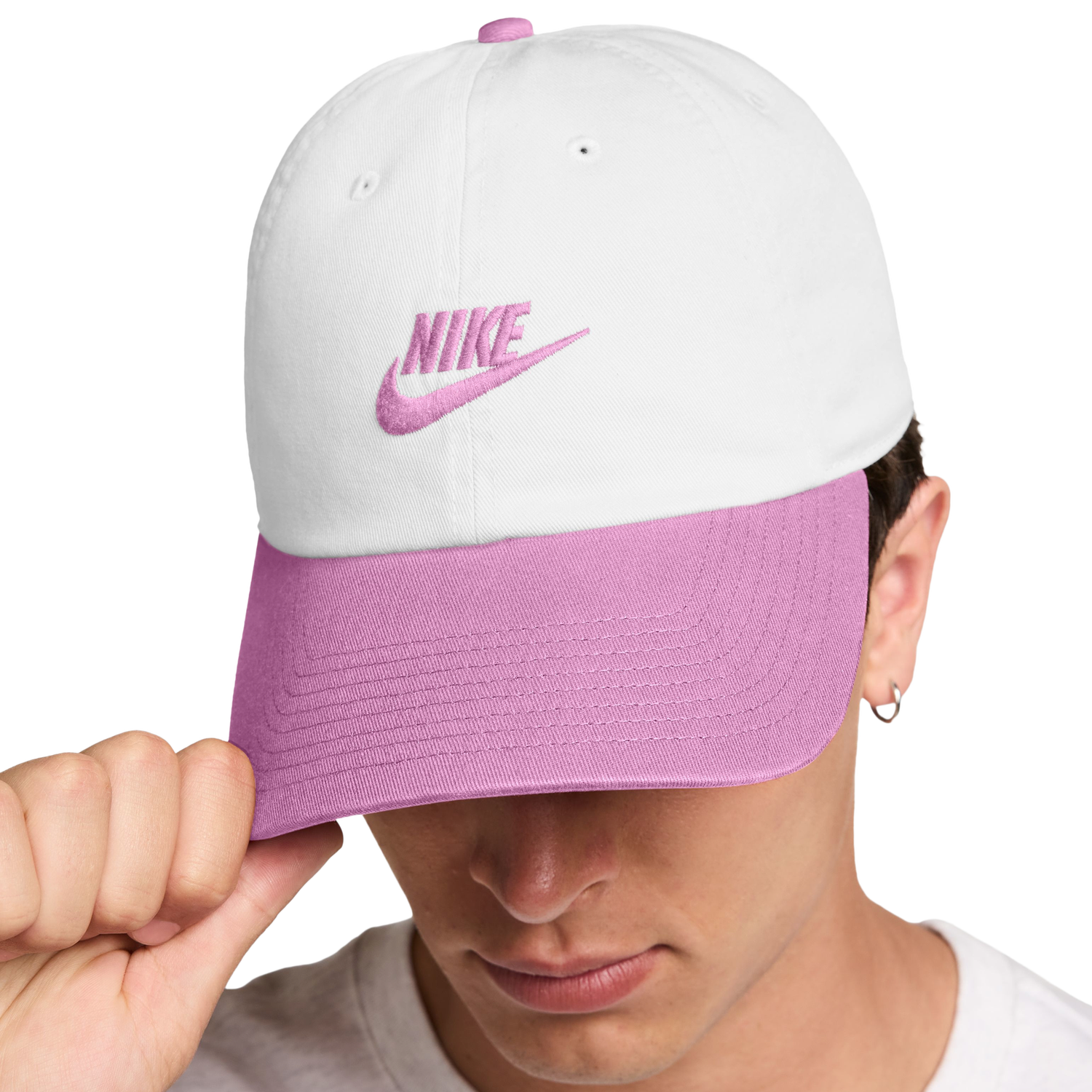 Nike Club H86 Adjustable Cap - Men's - White/Pink