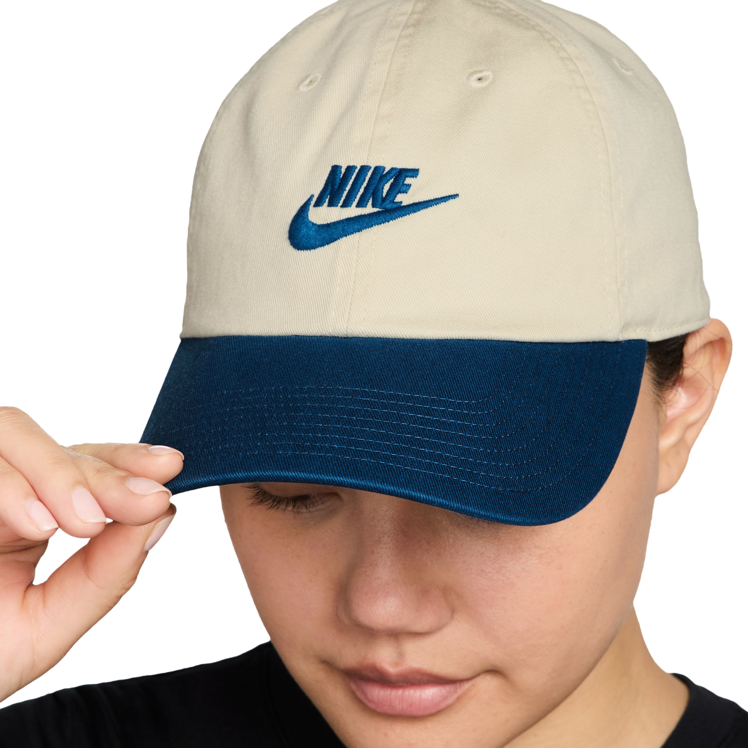 Nike Club H86 Adjustable Cap - Men's - Beige/Blue