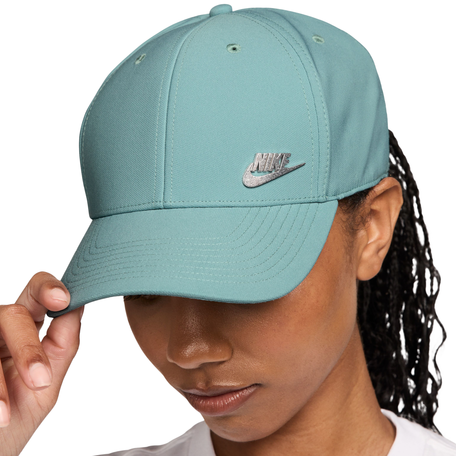 Nike Dri-FIT Club Colorblock Multi Future Cap - Men's - Cannon/Silver