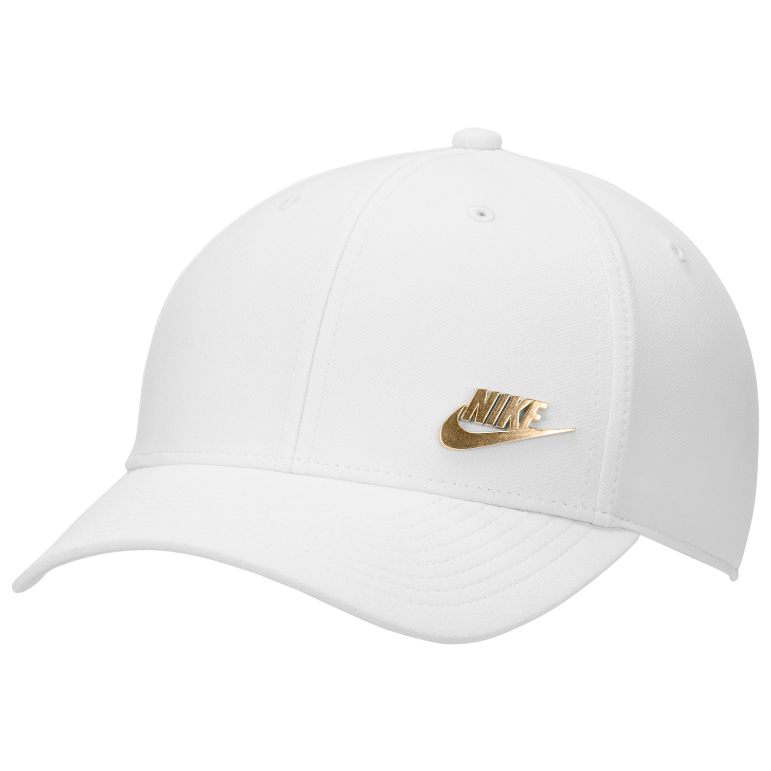 Nike Dri-FIT Club Colorblock Multi Future Cap - Men's - White/Metallic Gold