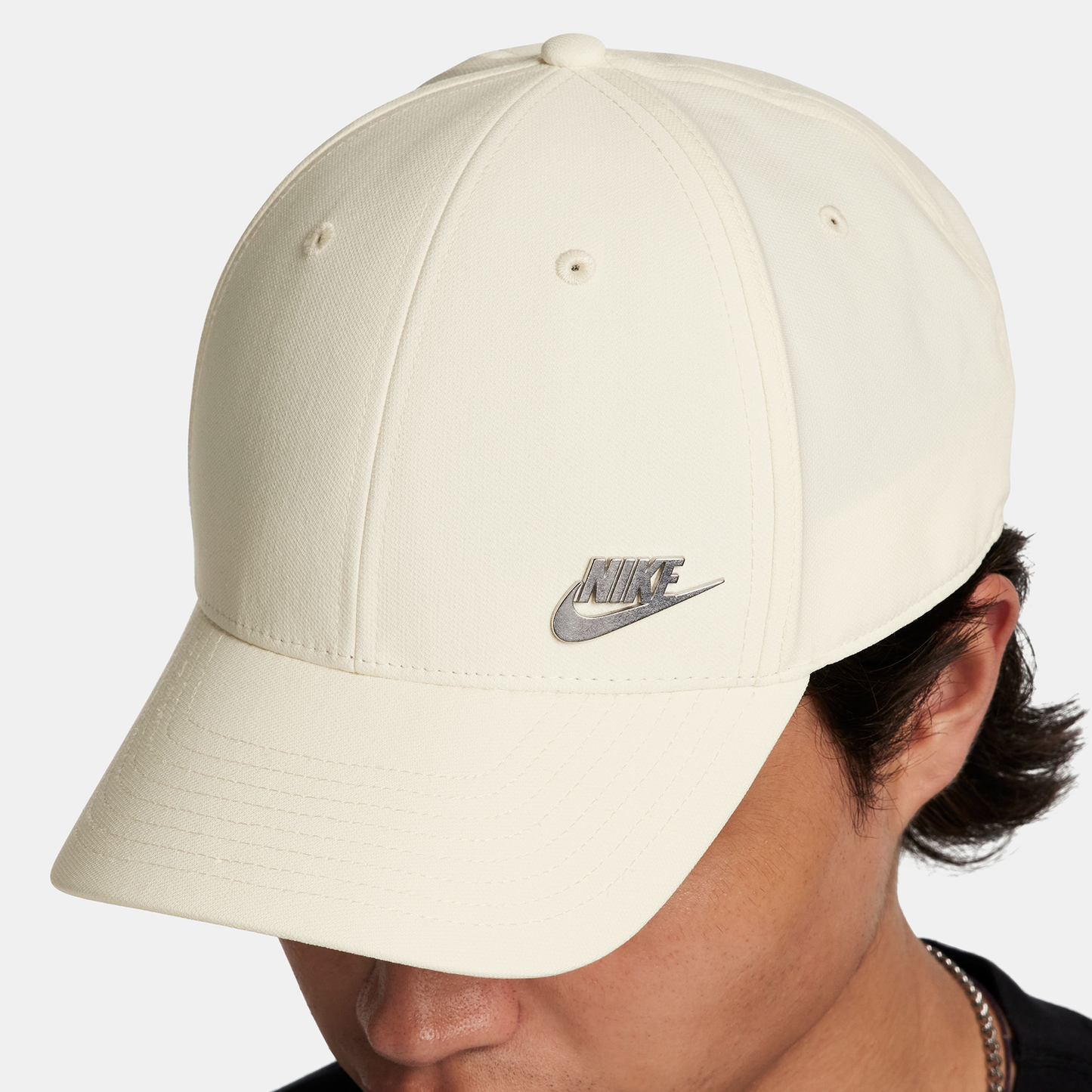 Nike Dri-FIT Club Colorblock Multi Future Cap - Men's - Coconut Milk/Silver
