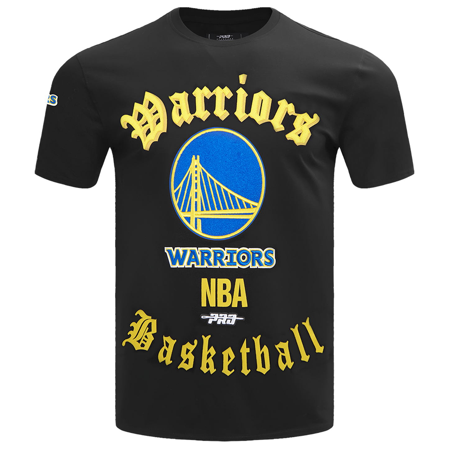 Pro Standard WARRIORS OLD ENGLISH SJ TEE - Men's - Black