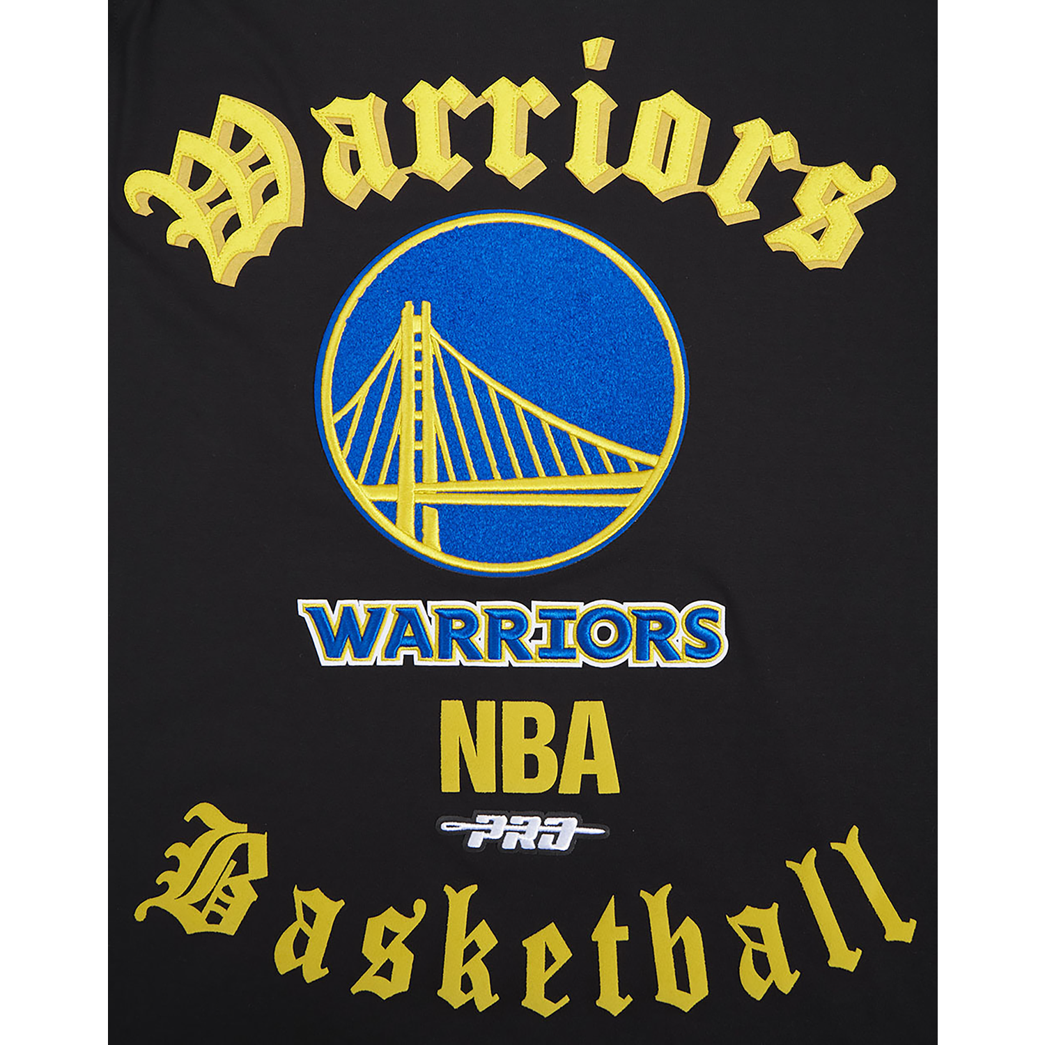 Pro Standard WARRIORS OLD ENGLISH SJ TEE - Men's - Black