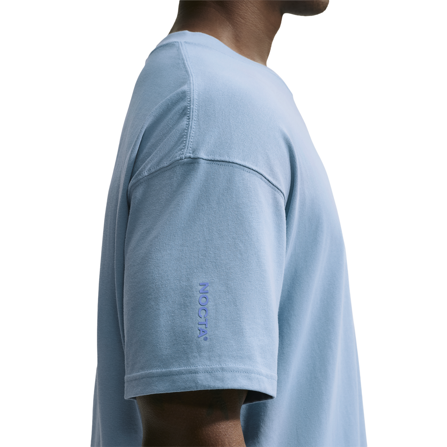 Nike NRG Nocta Short Sleeve T-Shirt - Men's - Blue/Blue