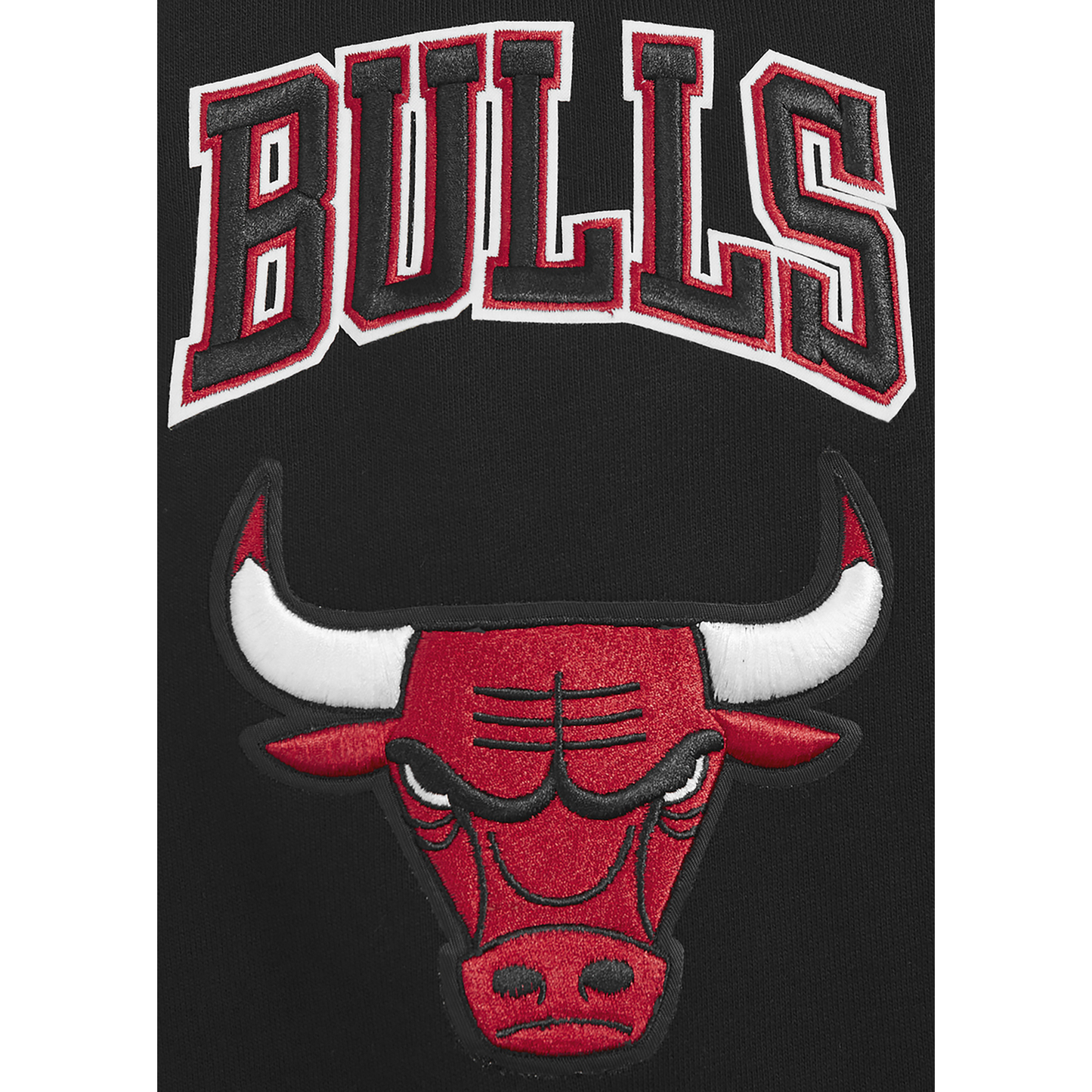Pro Standard BULLS OLD ENGLISH FLC PO HOODIE - Men's - Black