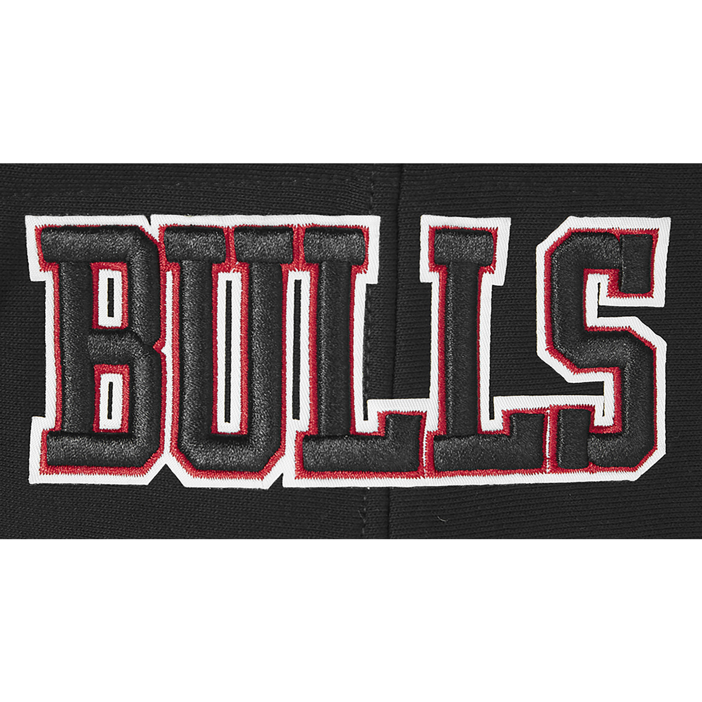Pro Standard BULLS OLD ENGLISH FLC PO HOODIE - Men's - Black
