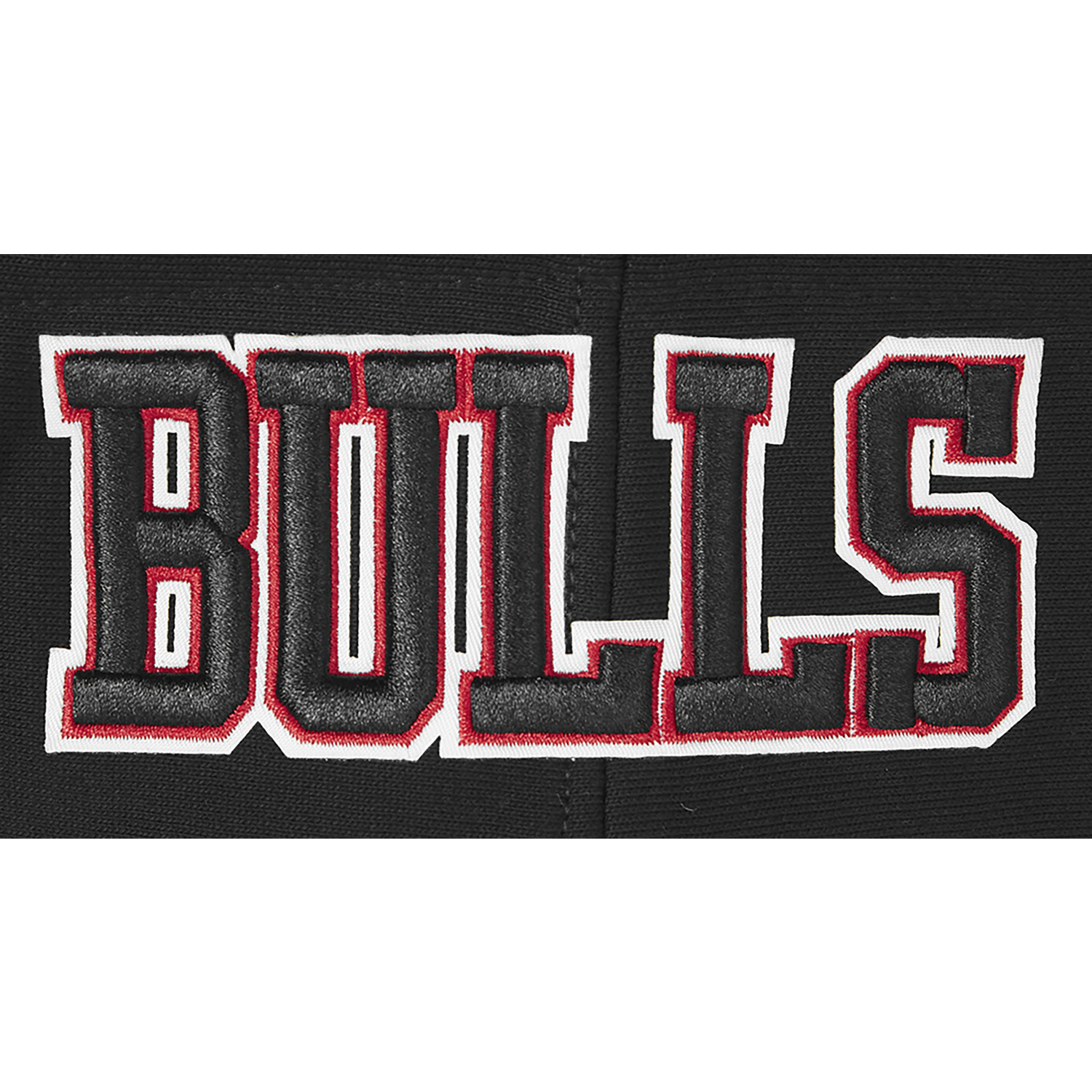 Pro Standard BULLS OLD ENGLISH FLC PO HOODIE - Men's - Black