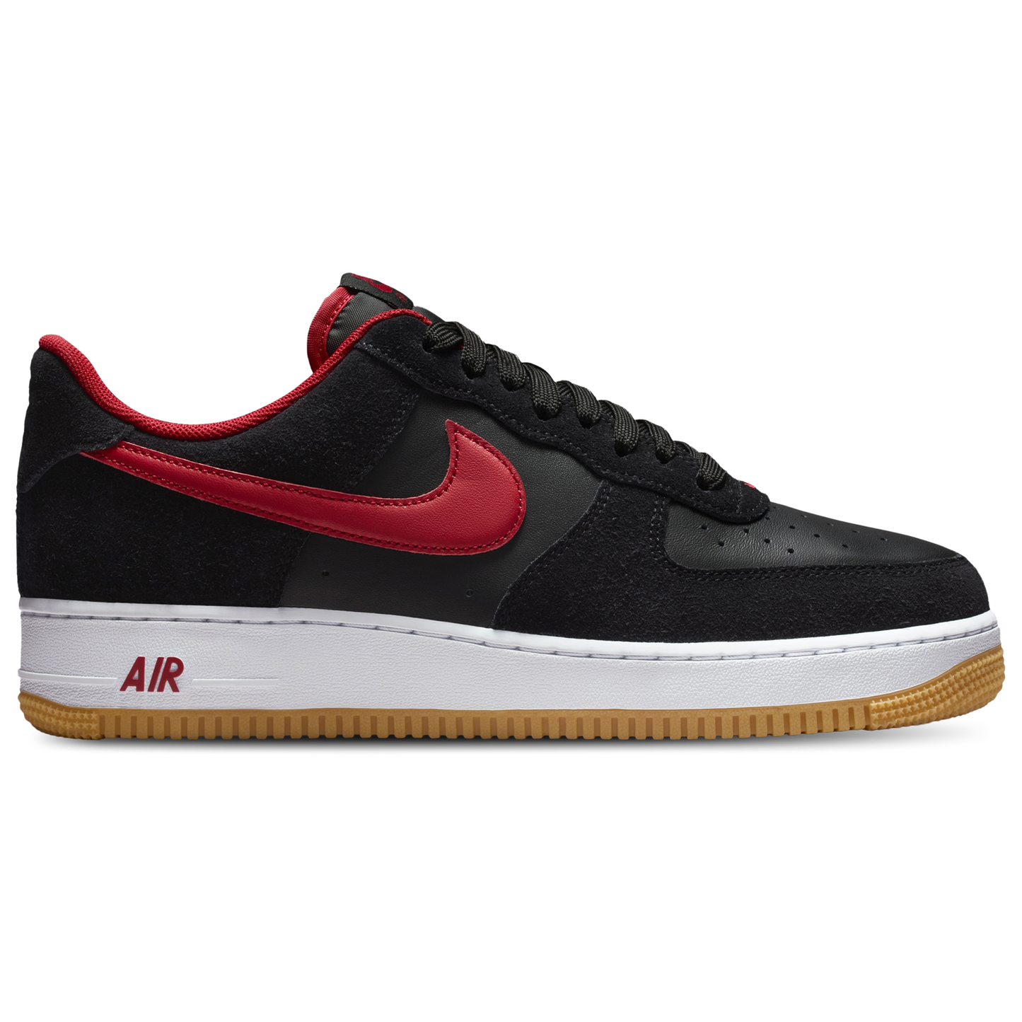 Nike AF1 '07 LV8 1 - Men's - Black/Varsity Red/White