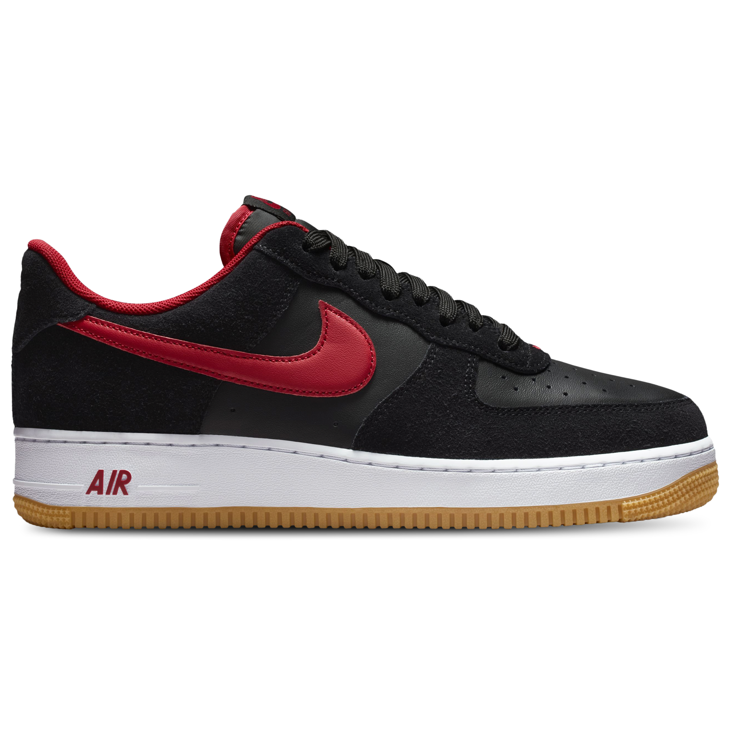 Nike AF1 '07 LV8 1 - Men's - Black/Varsity Red/White