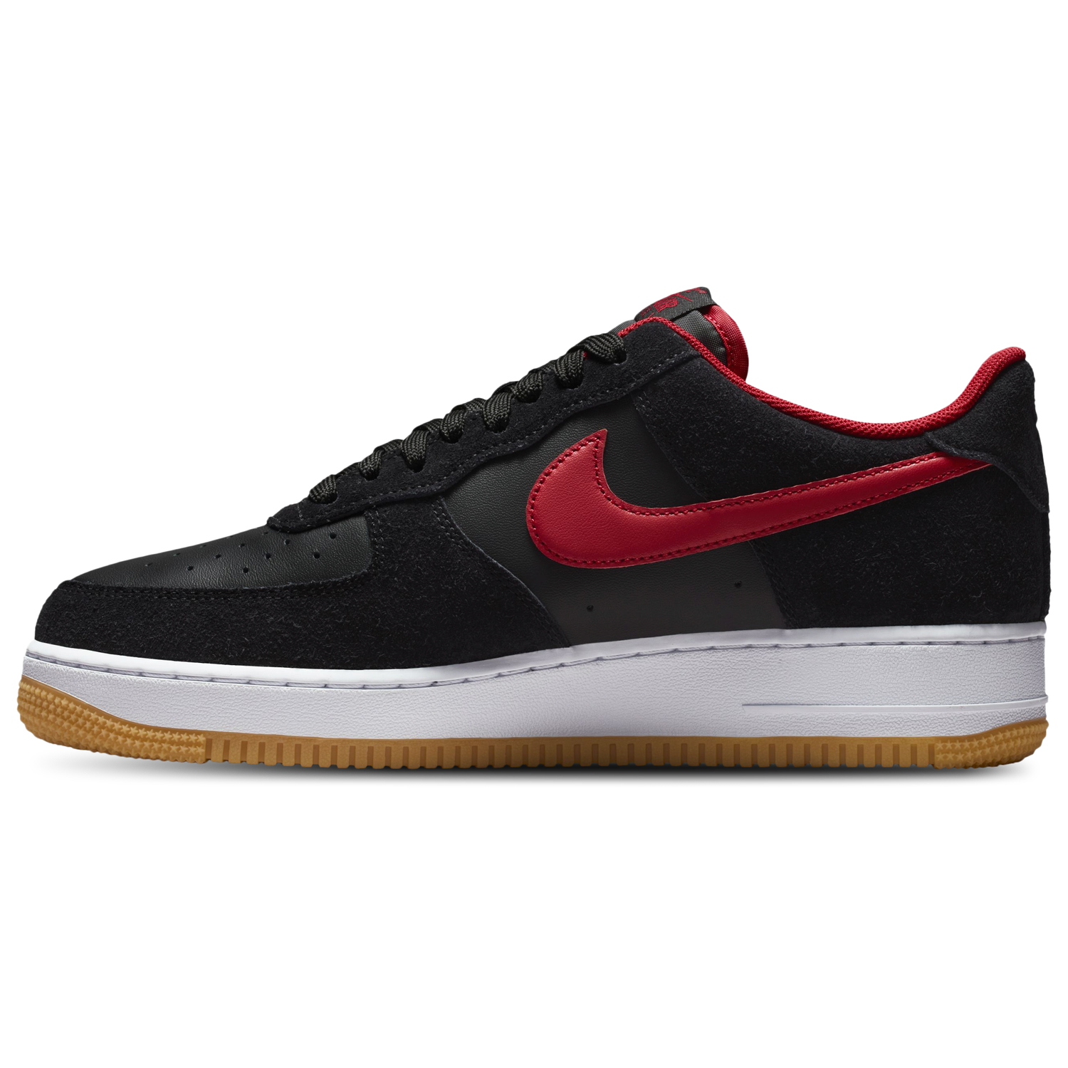 Nike AF1 '07 LV8 1 - Men's - Black/Varsity Red/White